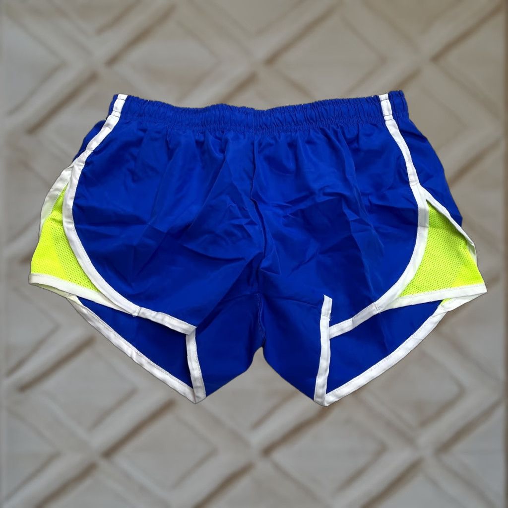 Vintage 90 Degree by Reflex Running Shorts Womens Small Blue Elastic Waist Lightweight Size 28" / US 6 / IT 42 - 1 Thumbnail