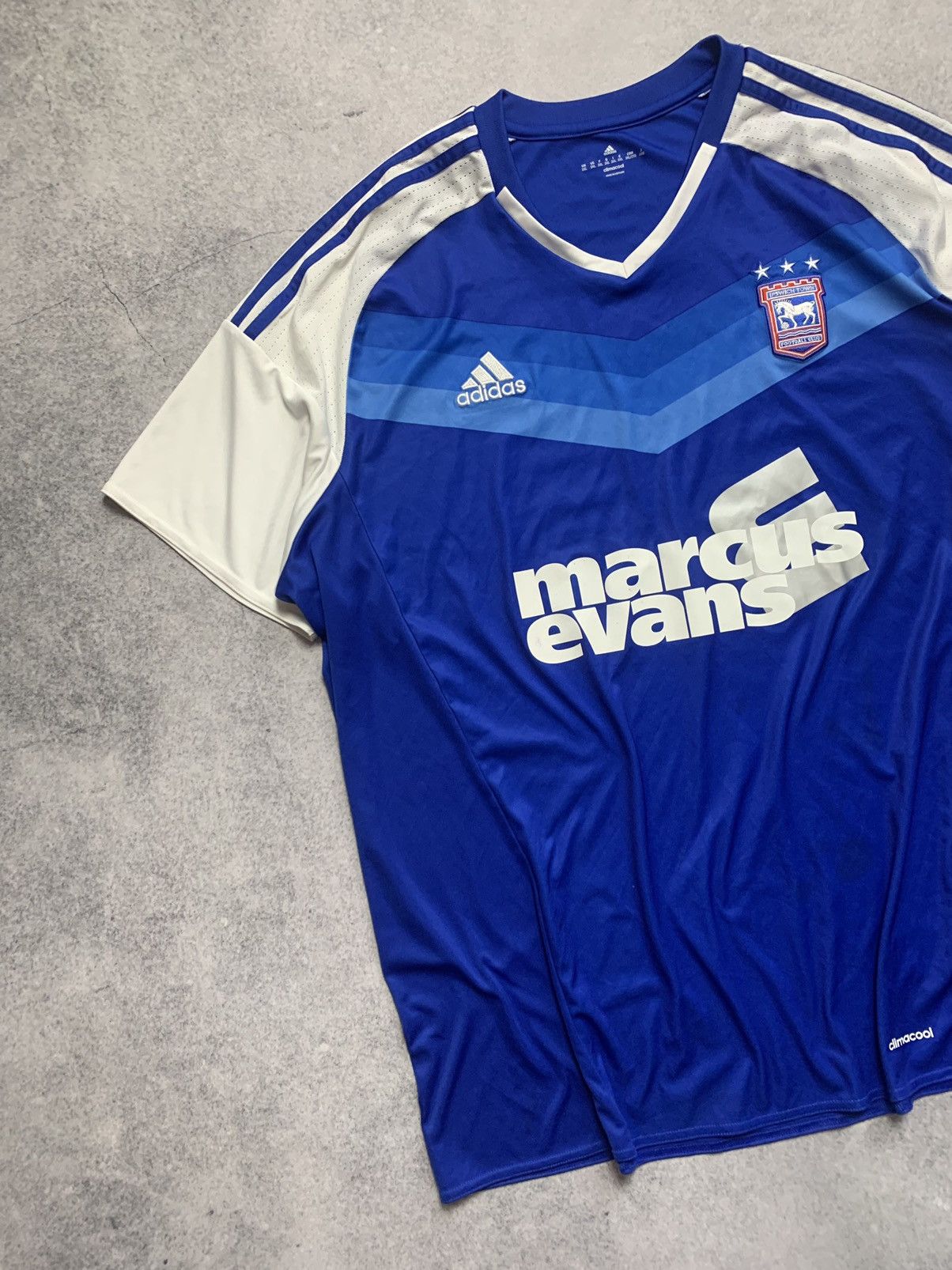 Adidas Vintage Y2K Ipswich Town soccer football jersey Ed Sherman Size US XXL / EU 58 / 5 - 2 Thumbnail