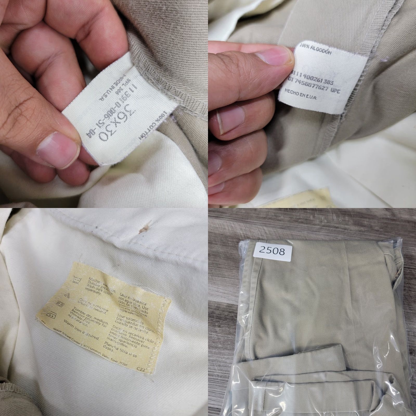 Haggar VINTAGE Haggar pants mens 36x30 Dress Slacks Church Pants USA Shirt or Pants Size US 36 / EU 52 - 9 Thumbnail