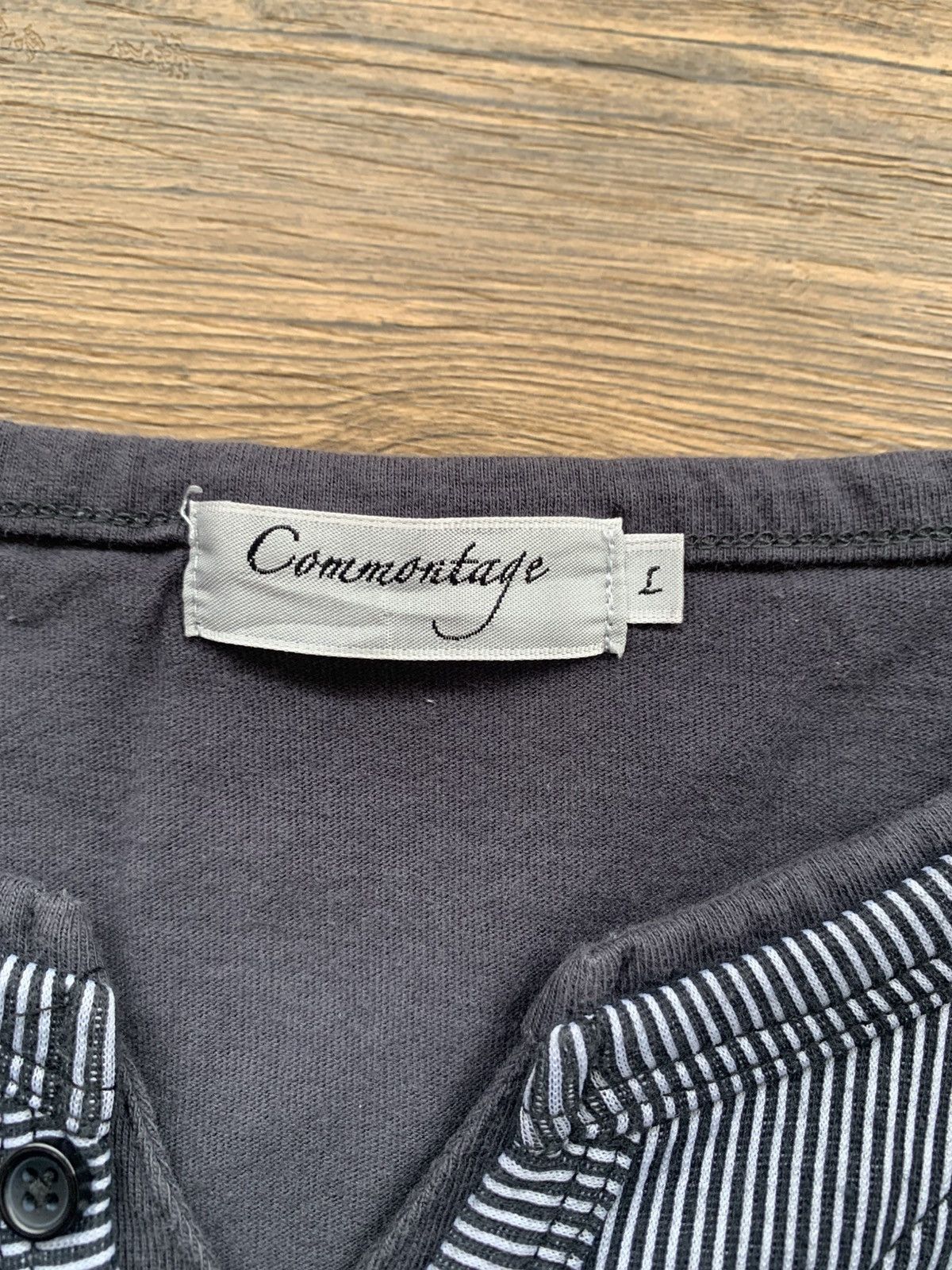Japanese Brand 2000s japanese archive commontage y2k longsleeve tee Size US L / EU 52-54 / 3 - 4 Thumbnail
