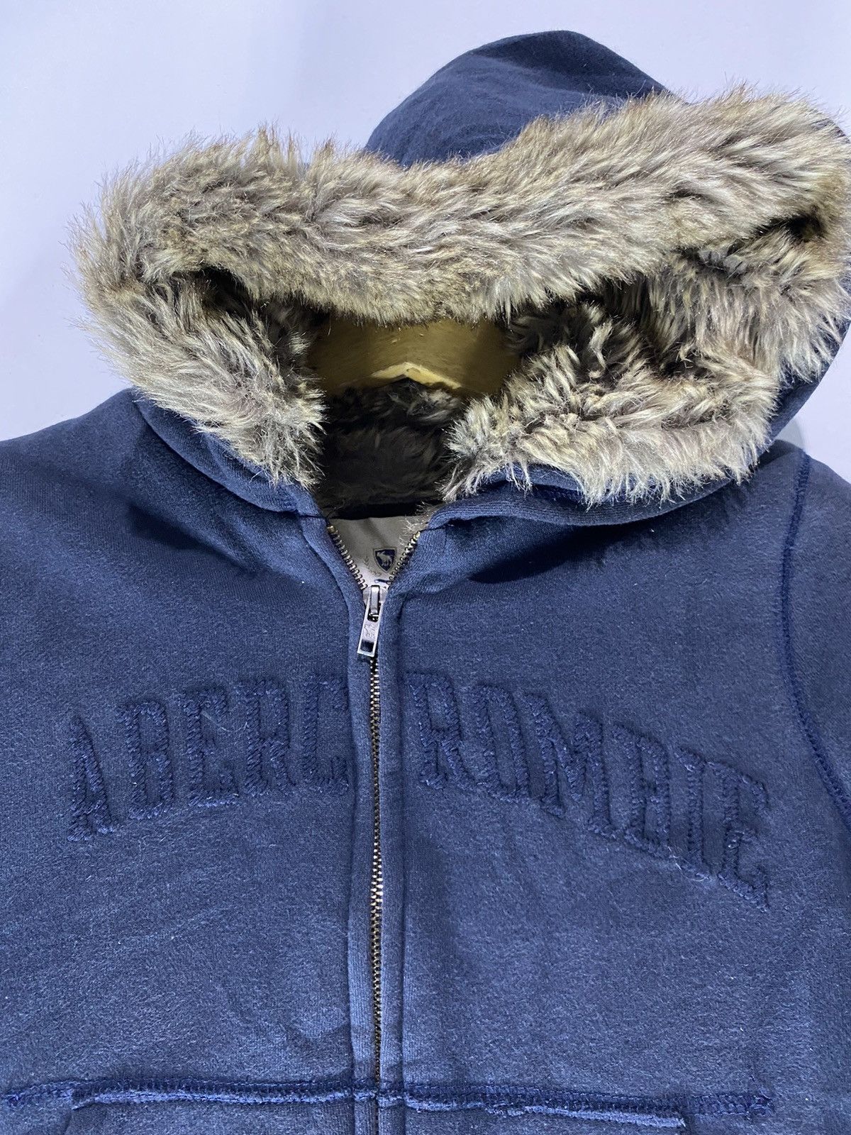 If Six Was Nine × Japanese Brand × Le Grande Bleu (L.G.B.) Vintage ebercrombie faux fur hoodie Size US S / EU 44-46 / 1 - 5 Thumbnail