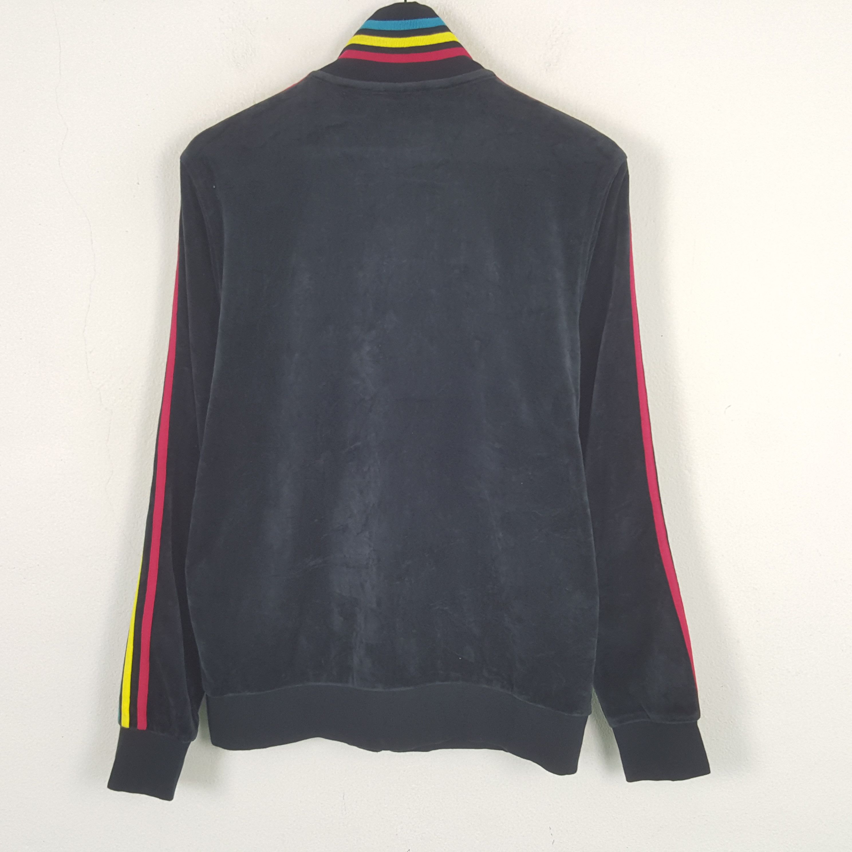 Adidas × Vintage Vintage Adidas Velvet Zipper Jacket C283N12 Size US S / EU 44-46 / 1 - 3 Thumbnail