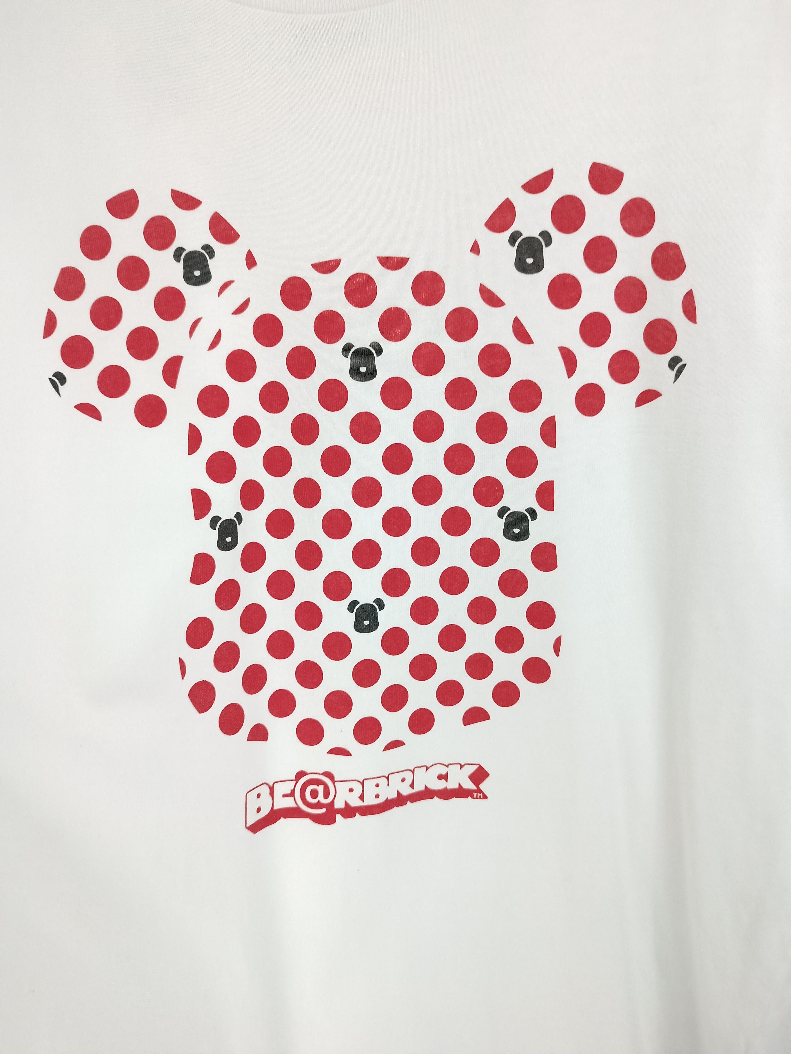 Medicom Toy VINTAGE MEDICOM TOY BEARBRICK POLKADOT DESIGN TEE Size US M / EU 48-50 / 2 - 10 Thumbnail