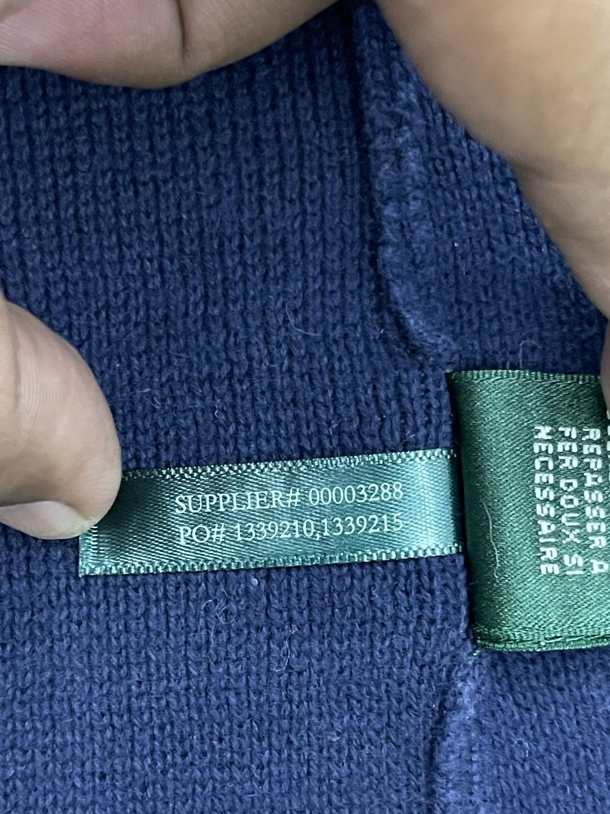 Polo Ralph Lauren Ralph Lauren Navy Knit Crest Blazer - Gold Bullion Patch Size S / US 4 / IT 40 - 12 Thumbnail