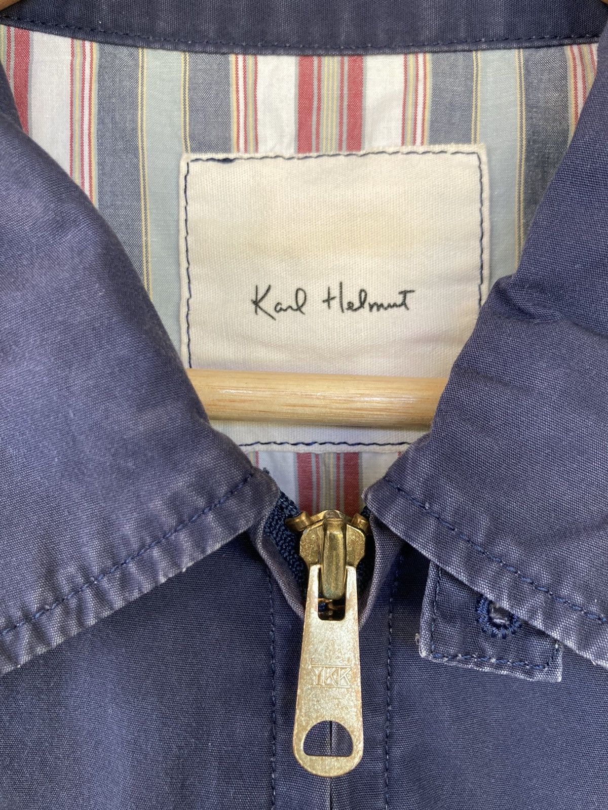 Karl Helmut Vintage Karl Helmut: Blue Retro Patchwork Workwear Big Logo Size US XXL / EU 58 / 5 - 7 Thumbnail