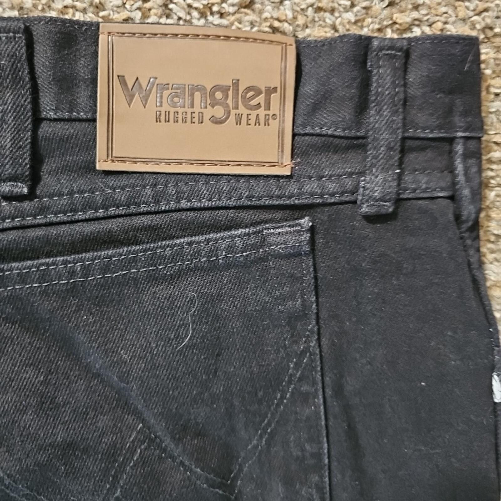 Wrangler Wrangler Rugged Wear Black Jeans 44x32 Size US 44 / EU 60 - 8 Thumbnail