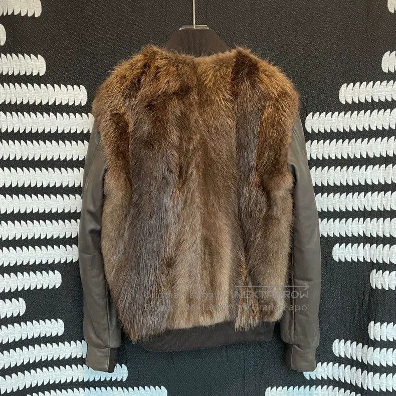 Givenchy Givenchy Beaver Fur Leather Lamb Leather Size US M / EU 48-50 / 2 - 2 Thumbnail