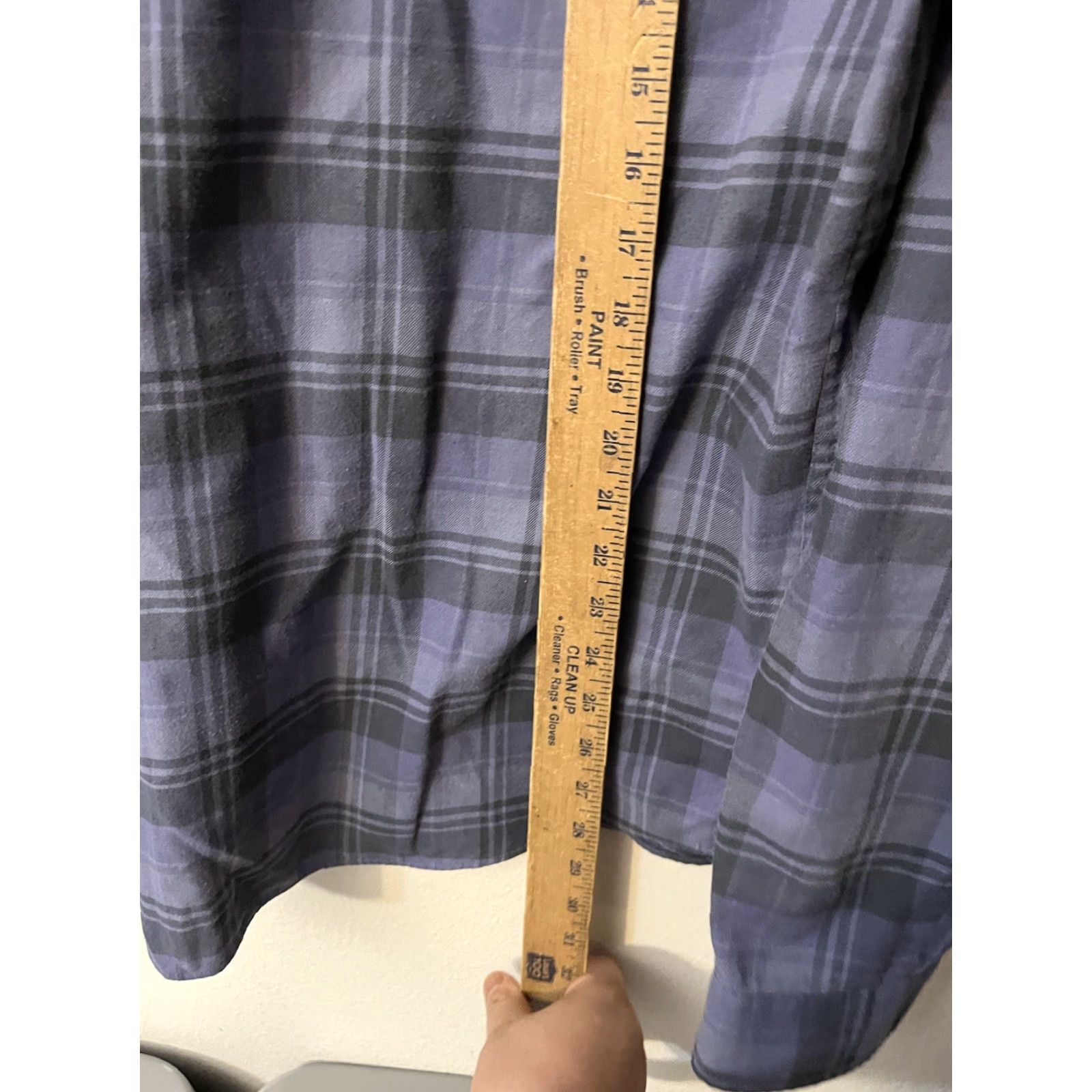 Under Armour Under Armour Shirt Men L Blue Plaid Flannel Button Up Casual Outdoor Size US L / EU 52-54 / 3 - 4 Thumbnail