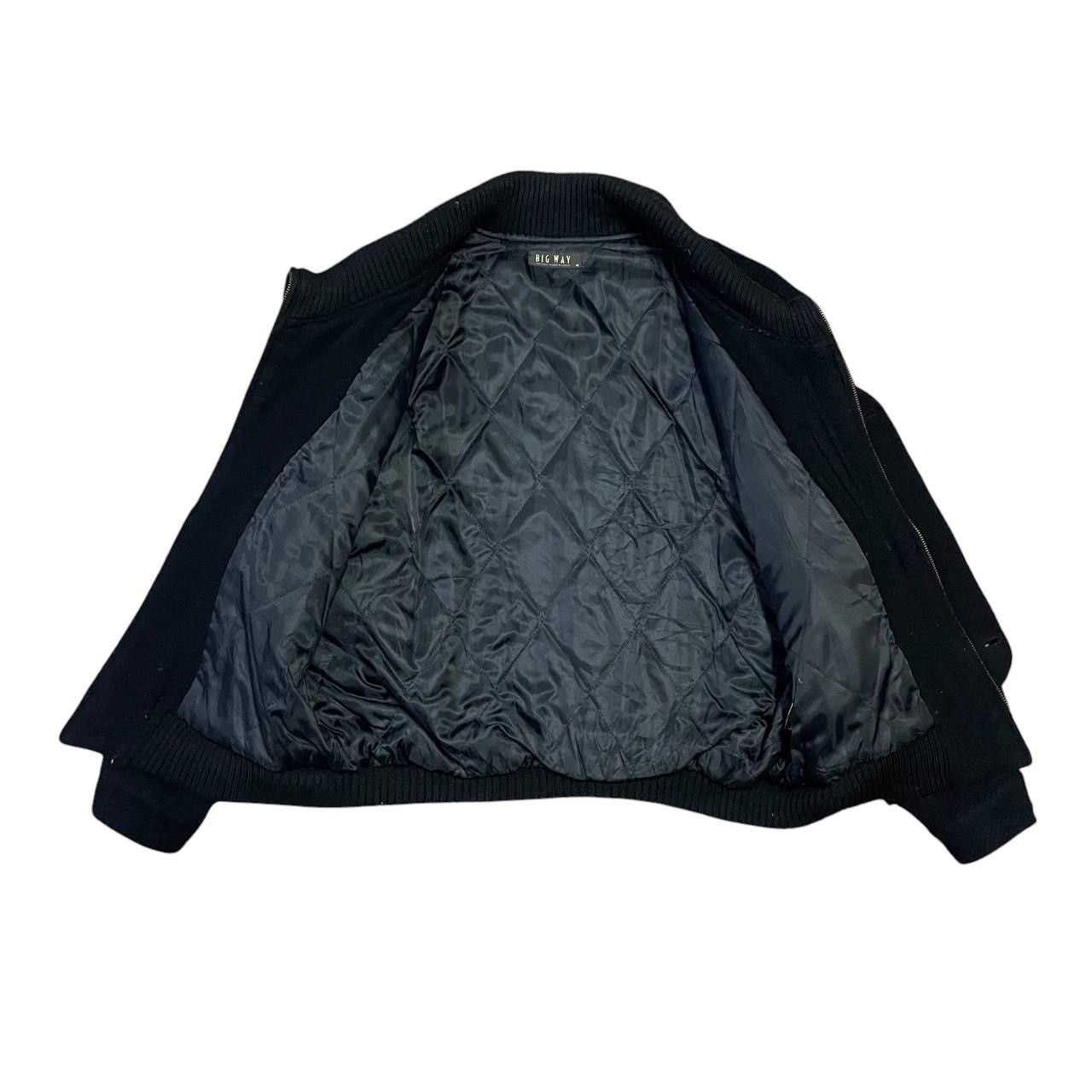 Issey Miyake Vintage Big Way Wool Bomber Jacket Issey Miyake Inspire Size US M / EU 48-50 / 2 - 5 Thumbnail