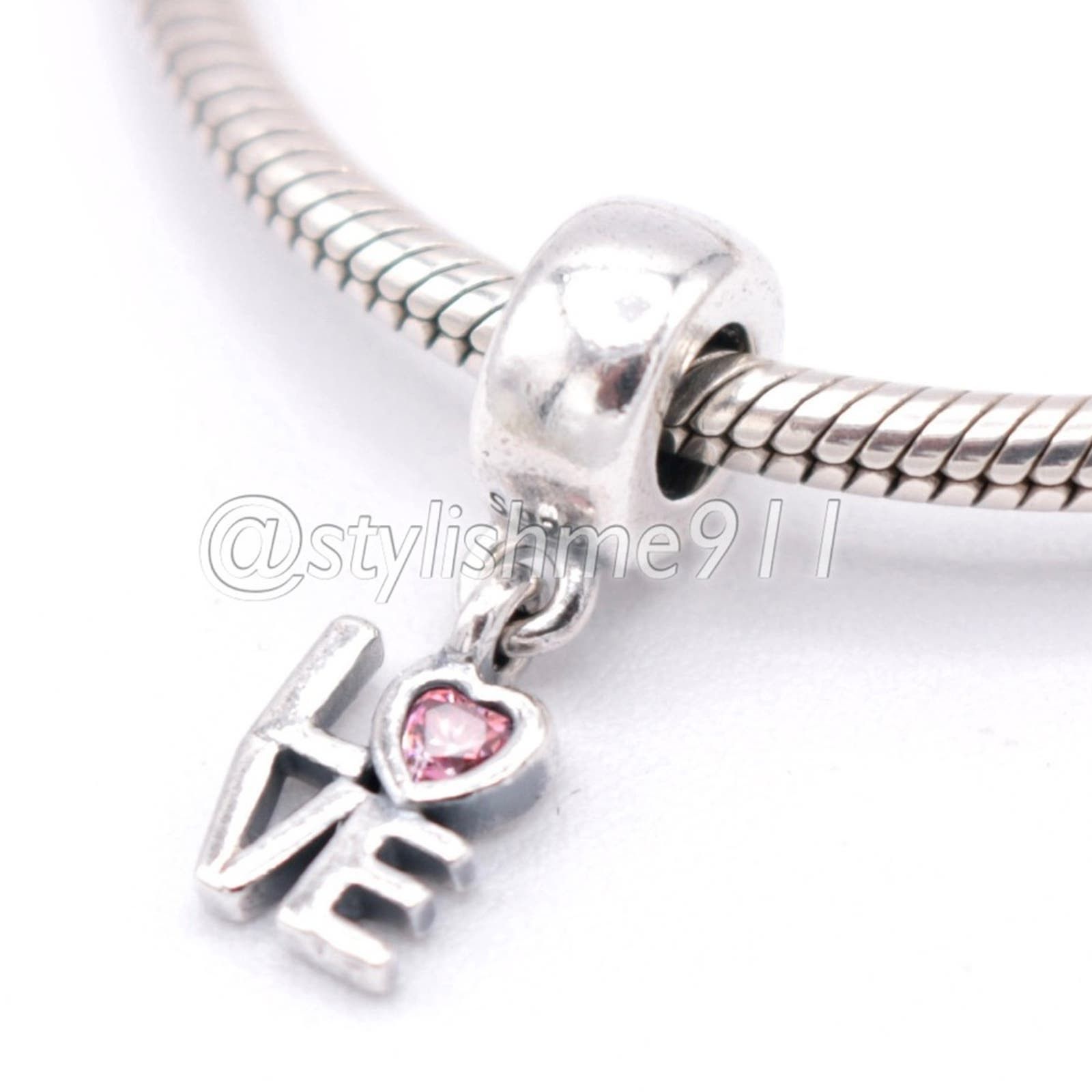 pandora Authentic PANDORA LOVE Dangle - 791253CZS Size ONE SIZE - 2 Thumbnail