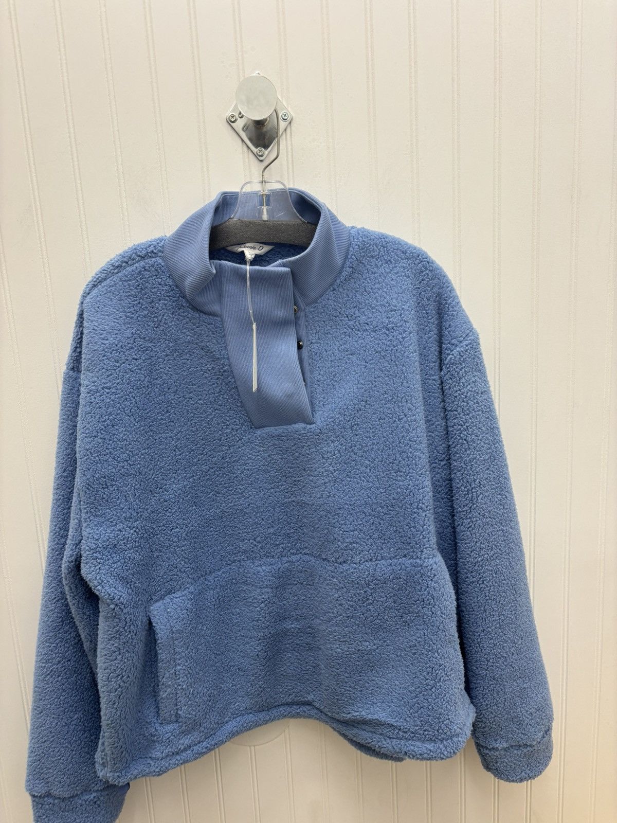 johnnie-O Johnnie-O Olympia fleece snap pullover XL tide Blue NWT Size XL / US 12-14 / IT 48-50 - 4 Thumbnail