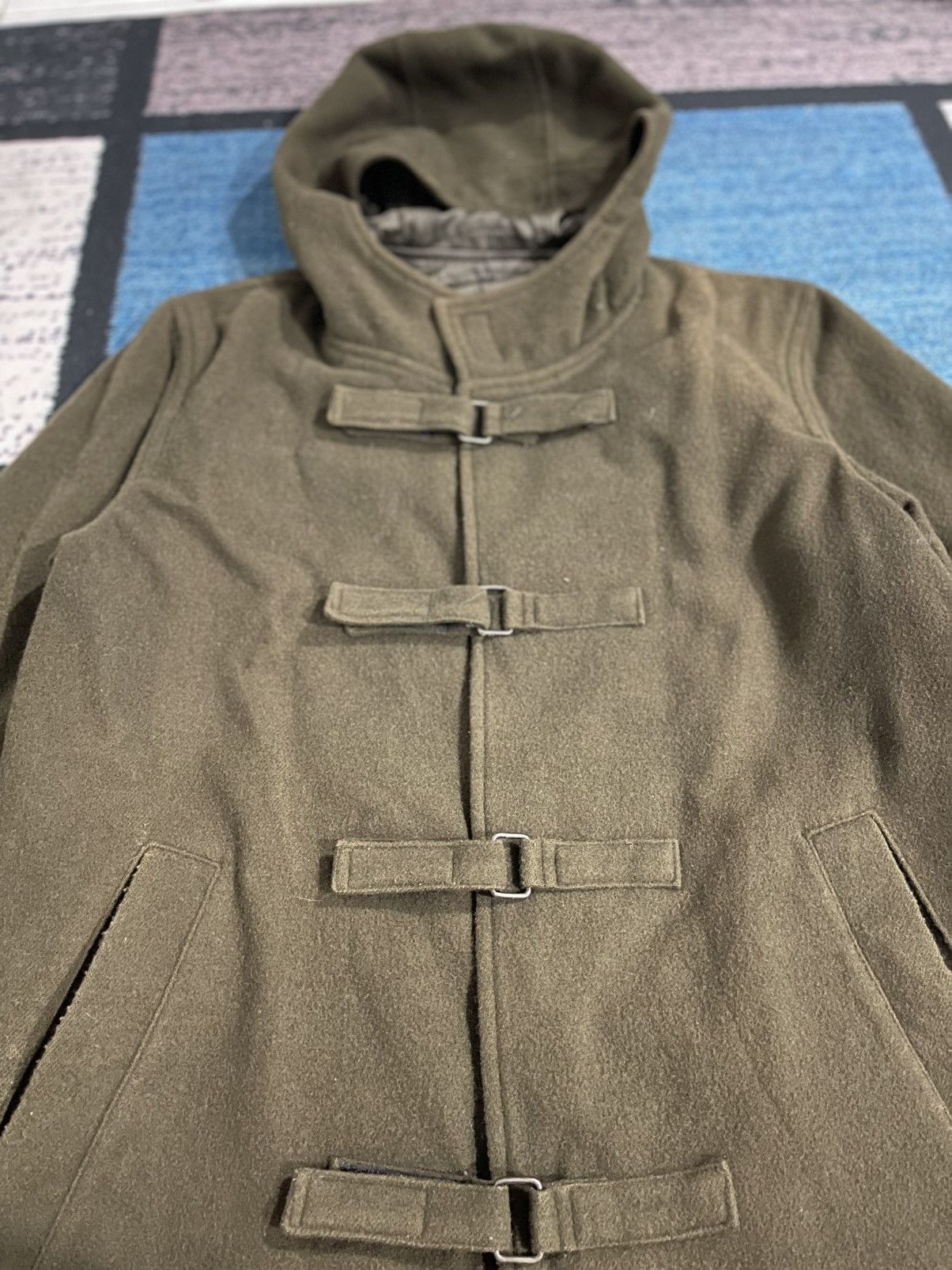 Tornado Mart Vintage Tornado Mart Japan Wool Hoodie Jacket Size US L / EU 52-54 / 3 - 8 Thumbnail