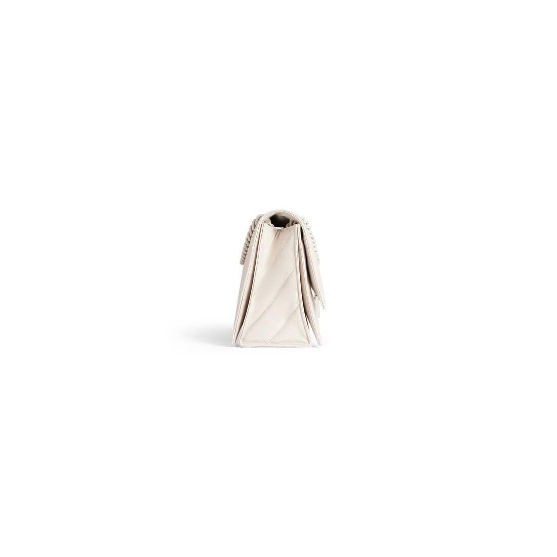 Balenciaga o1srvl11e0825 Size: OS / Crush Medium Chain Bag Quilted Size ONE SIZE - 3 Thumbnail