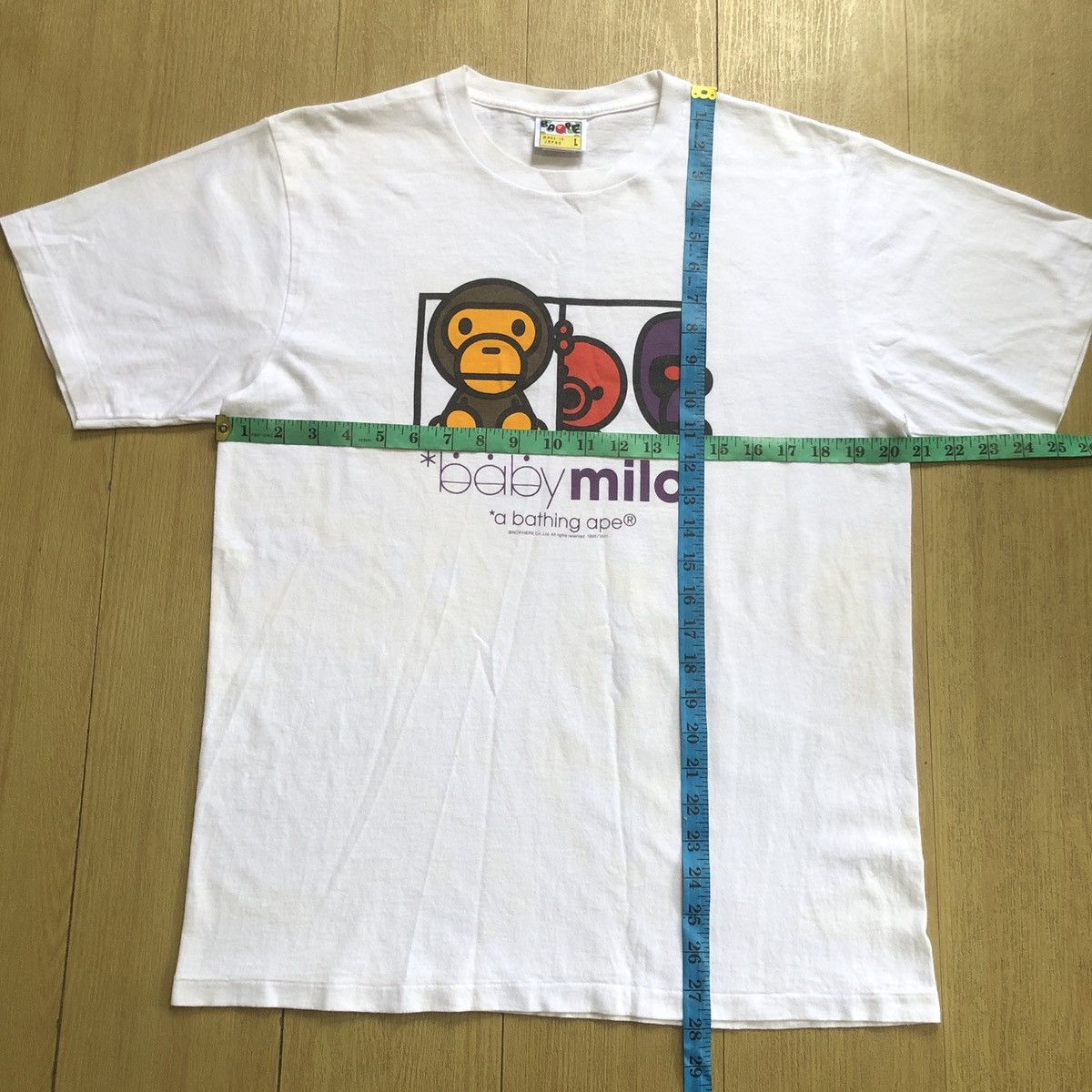Bape Bape Baby Milo Safari Tee Size US L / EU 52-54 / 3 - 8 Thumbnail