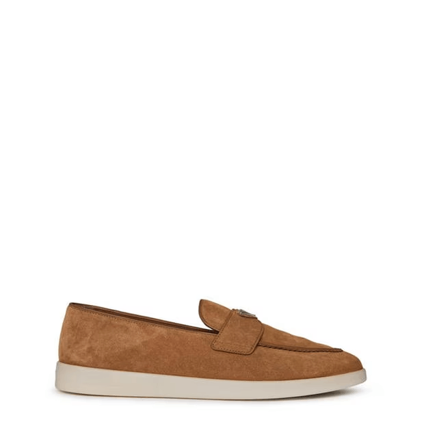Prada Suede Loafers Size US 8 / EU 41 - 1 Thumbnail