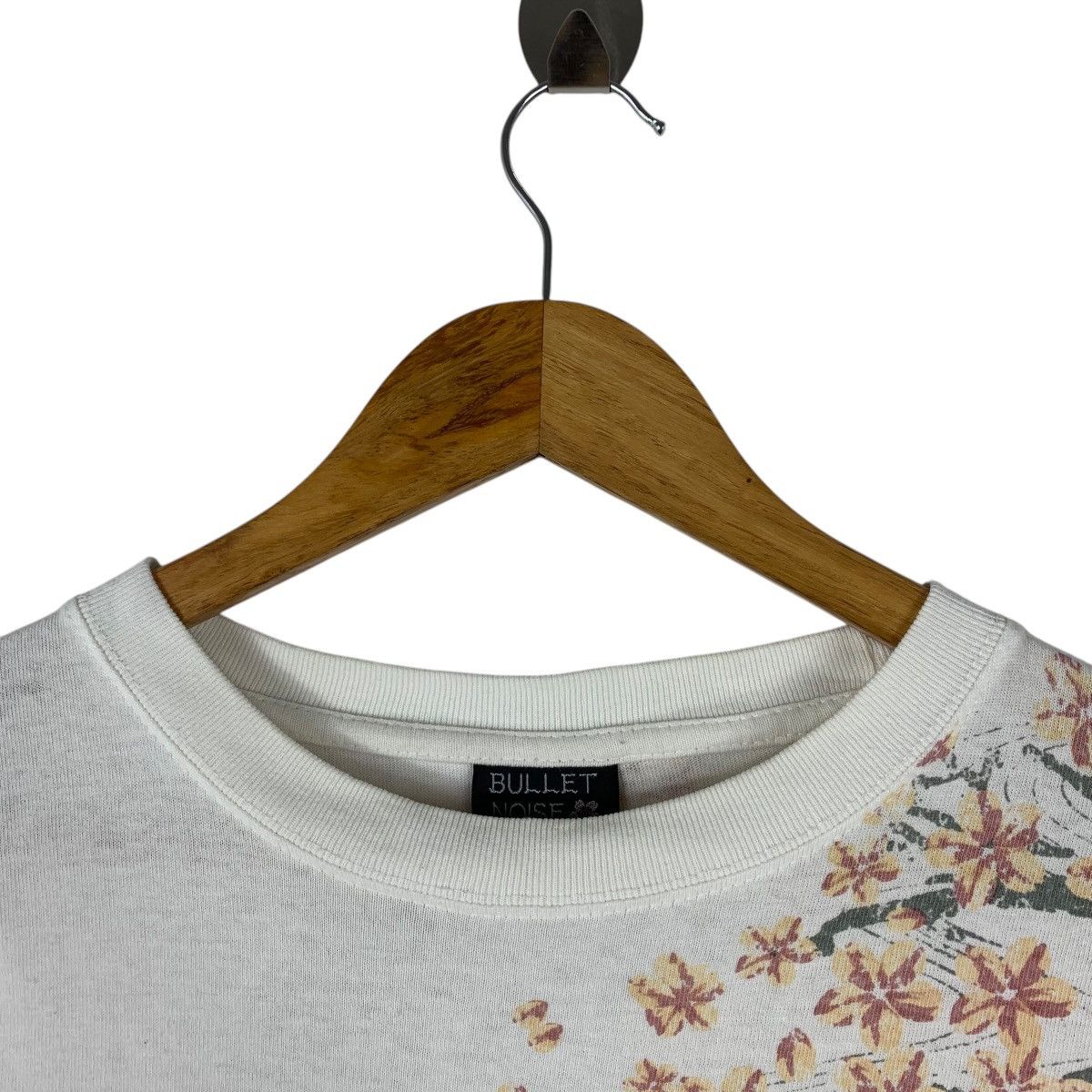 Japanese Brand Vintage BULLET NOISE koi fish big print sukajan tee Size US L / EU 52-54 / 3 - 8 Thumbnail