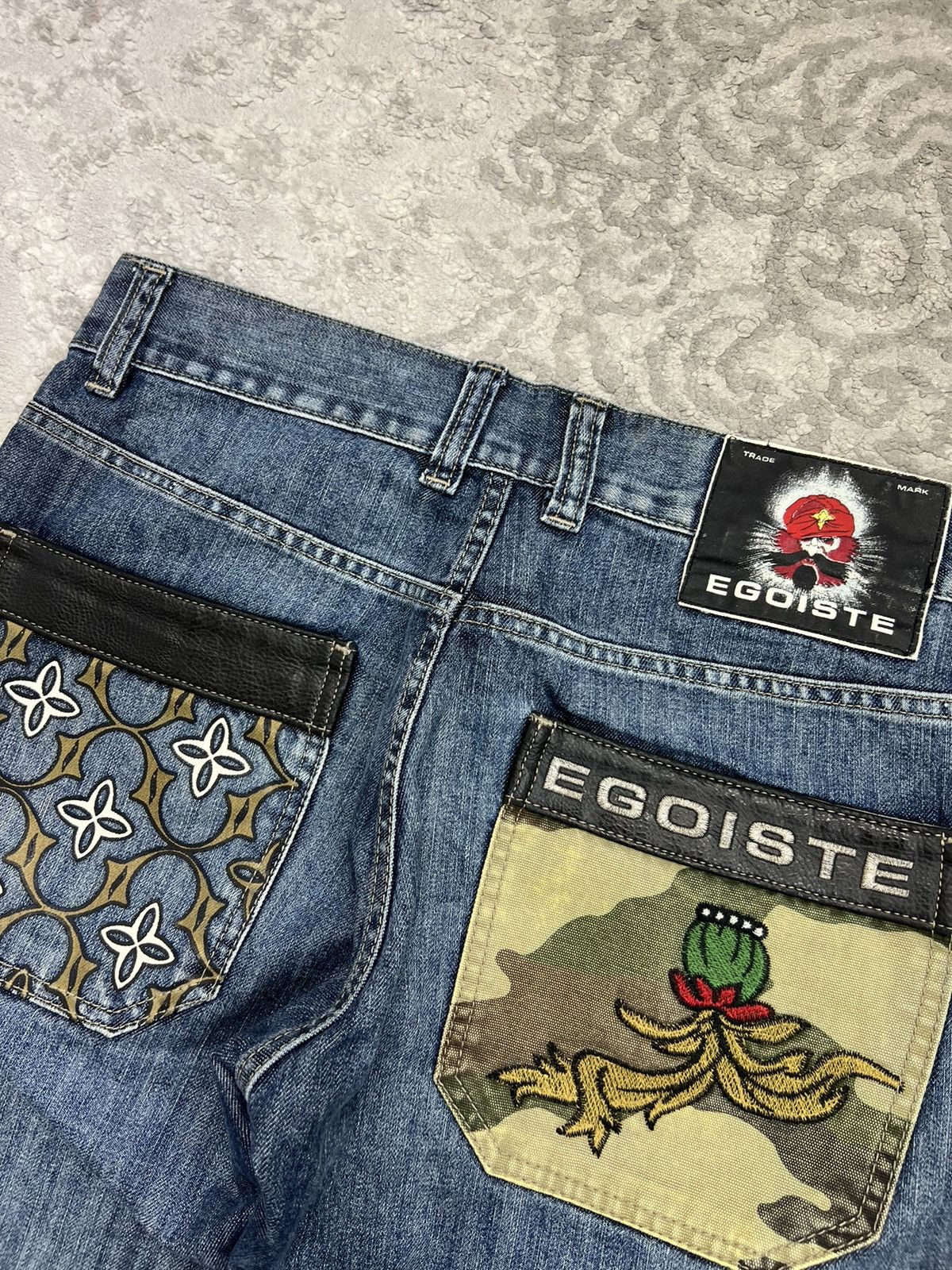 Other Pants Egoiste Perfect Hip Hop Rap Jeans Vintage Size US 32 / EU 48 - 6 Thumbnail