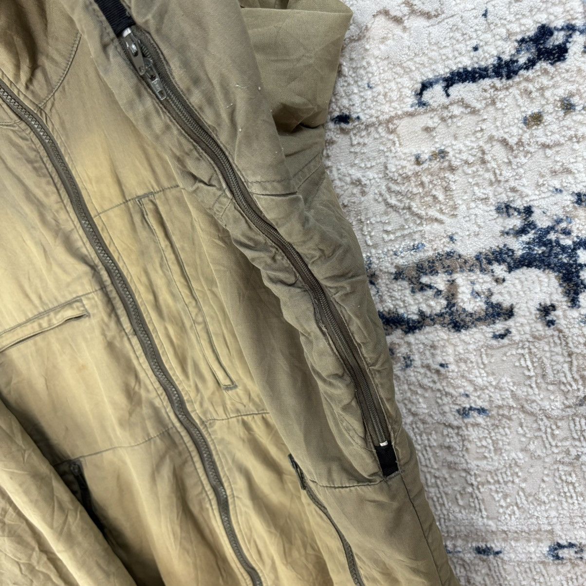 Stussy × Vintage Distressed Stussy Outer Gear Light Zipper Jacket Size US S / EU 44-46 / 1 - 11 Thumbnail