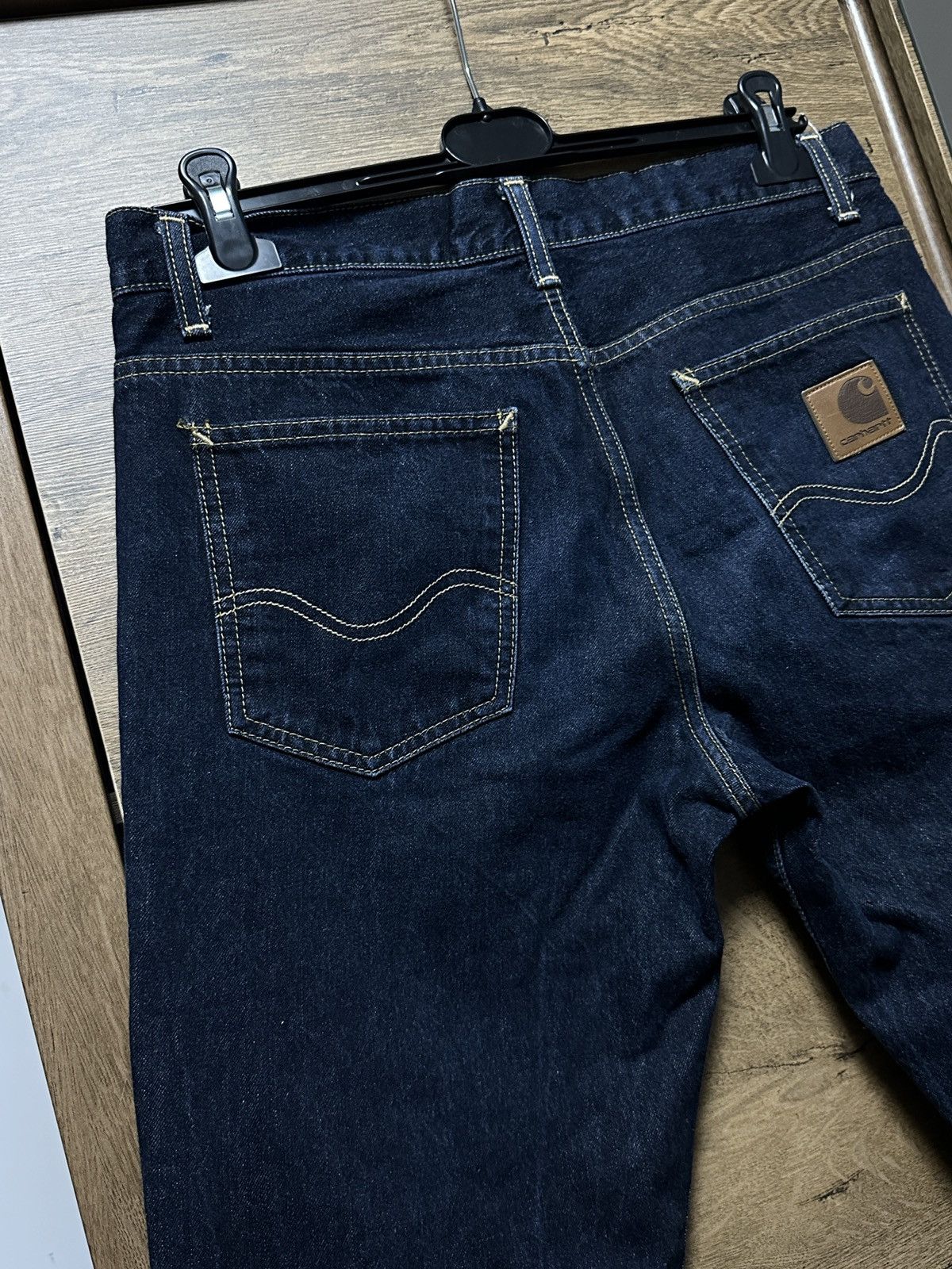 Carhartt × Vintage Carhartt Texas Wash Denim Blue Pants Jeans Size 30x32 Size US 30 / EU 46 - 5 Thumbnail