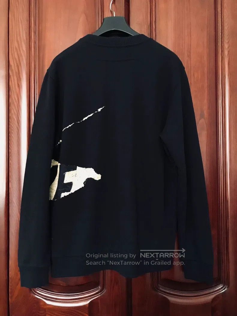 Givenchy Givenchy Unused Men's Hoodie - Size M - Black with Gold Pa Size US M / EU 48-50 / 2 - 3 Thumbnail