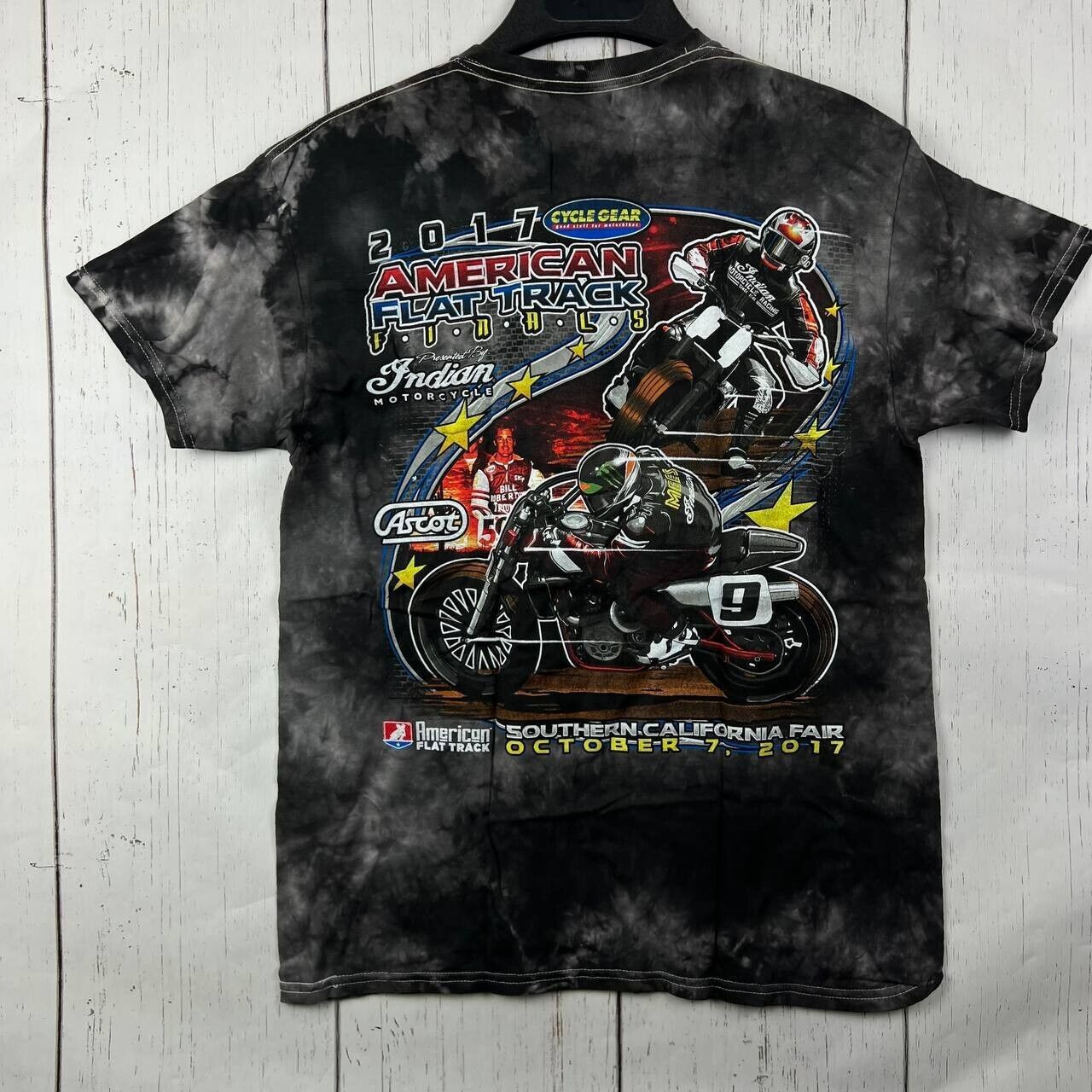 Gildan Vintage American Flat Track Finals 2017 M Gildan T-Shirt Size US M / EU 48-50 / 2 - 1 Thumbnail