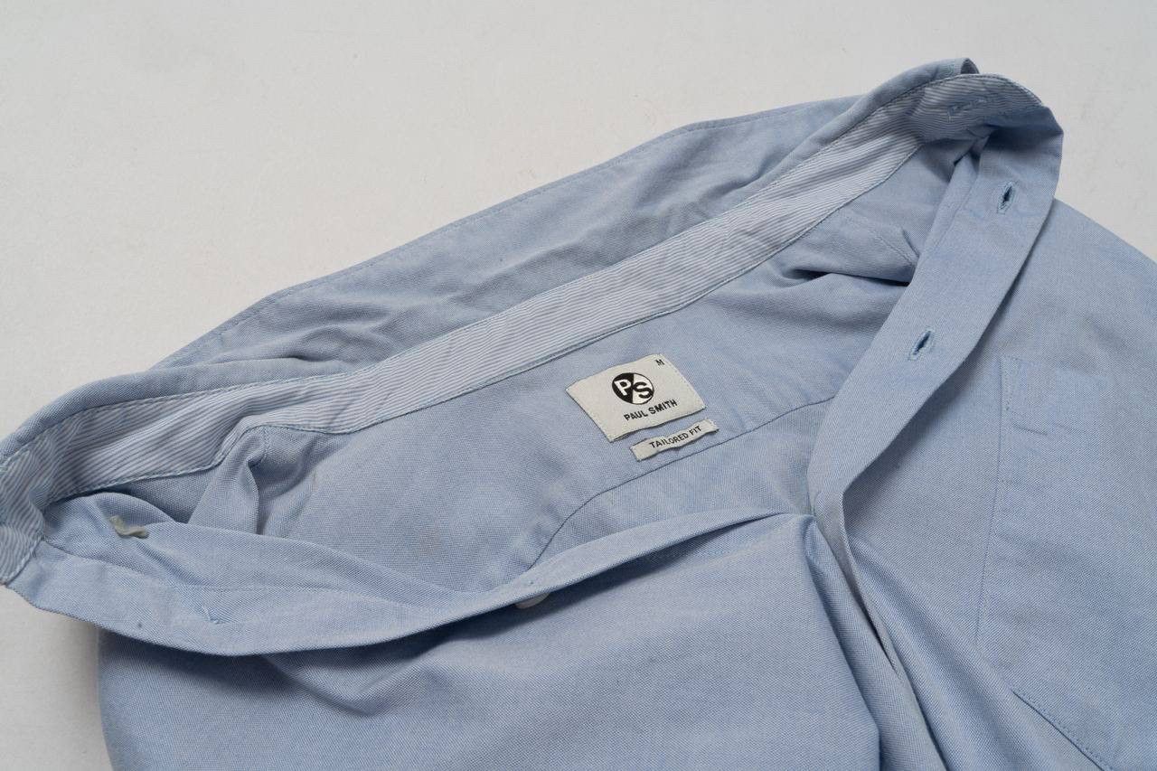 Paul Smith 🔵PS PAUL SMITH tailored fit Oxford Long Sleeve shirt Pocket Size US M / EU 48-50 / 2 - 20 Thumbnail