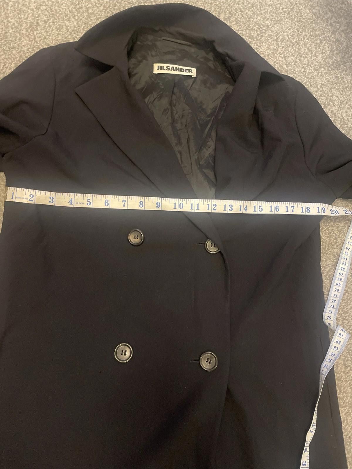 Jil Sander Vintage Jil Sander Trench Coat Double Breasted Size L / US 10 / IT 46 - 7 Thumbnail