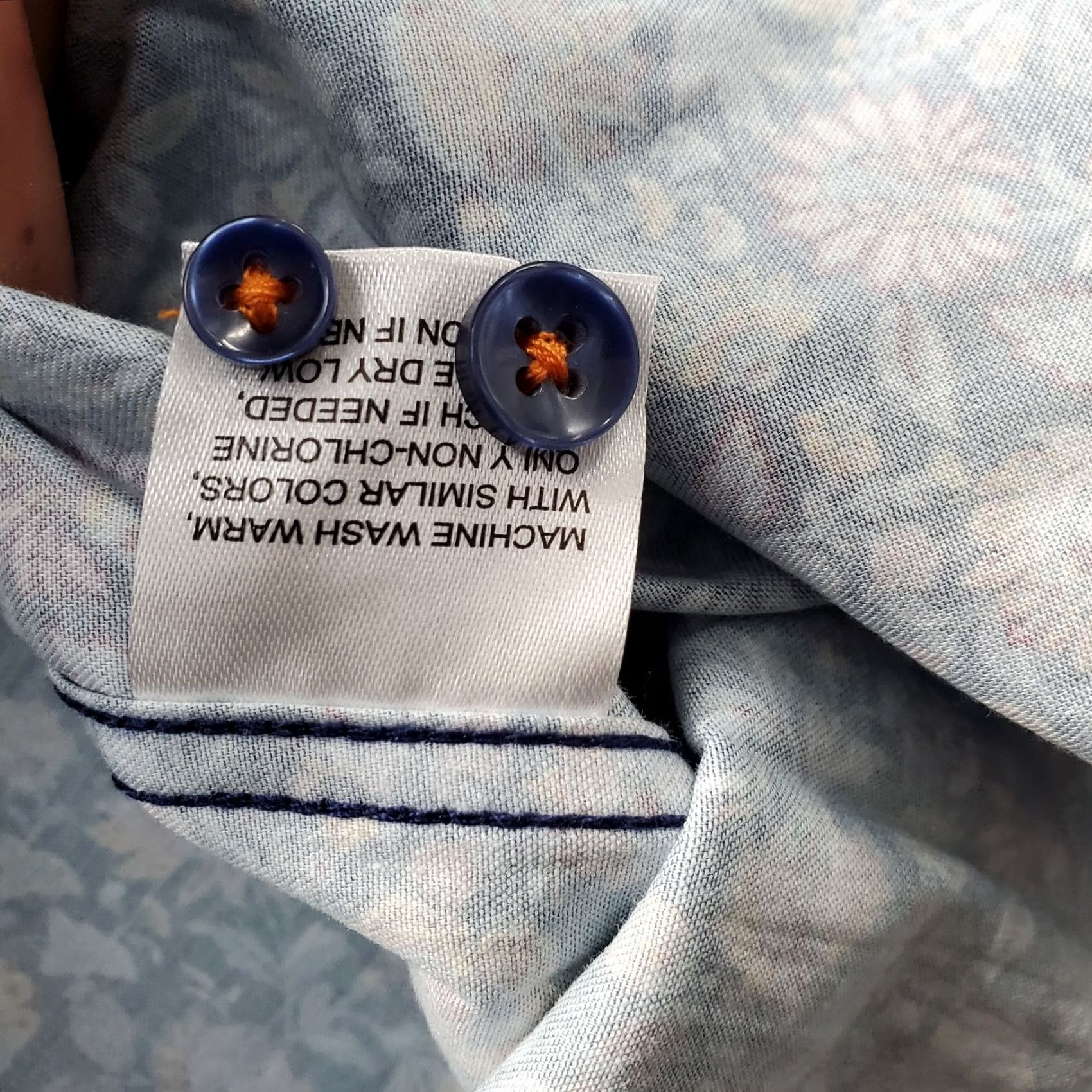 Tallia Tallia Mens Small Multicolor Floral Long Sleeve Button Up Shirt Size US S / EU 44-46 / 1 - 6 Thumbnail