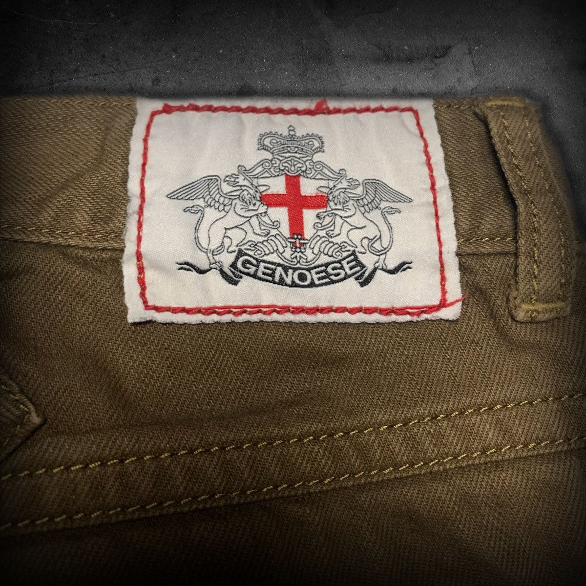 Japanese Brand GENOESE Japanese Archive Zip Pocket Military Pants xl Size US 33 - 8 Thumbnail