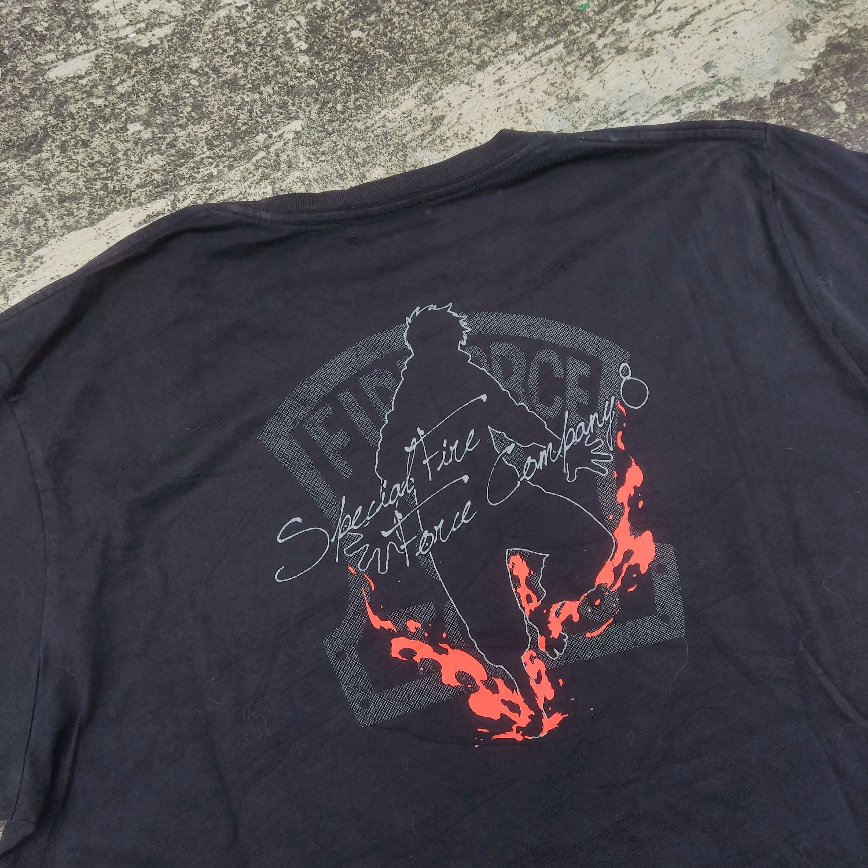 Anime Fire Force, Shinra Silhouette. Enn Enn no Shouboutai Anime Size US XL / EU 56 / 4 - 1 Thumbnail