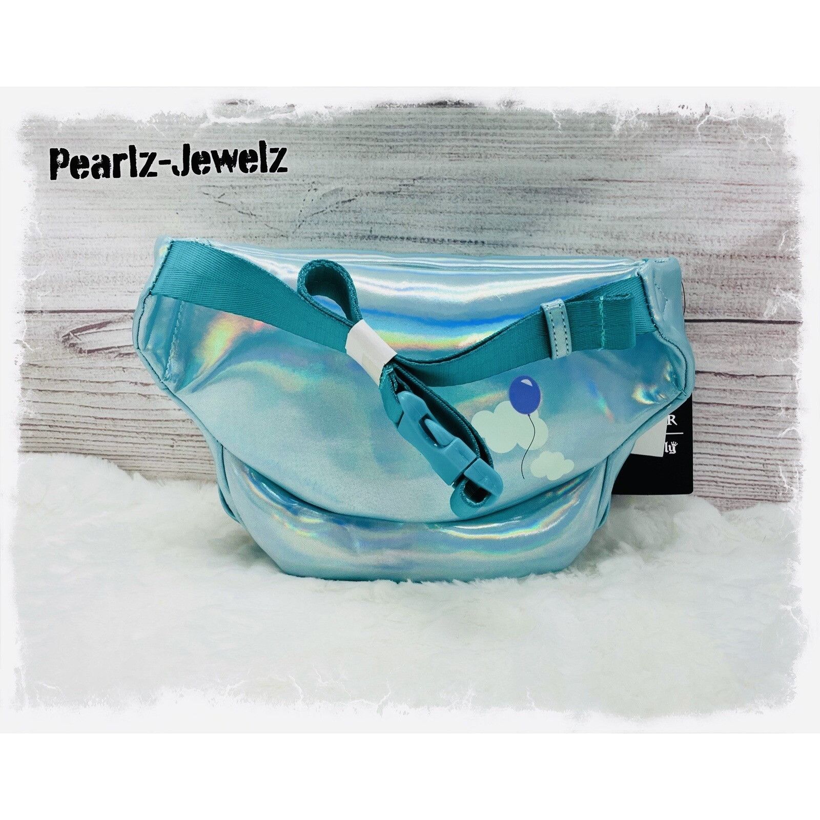 Disney Loungefly Pixar Up Adventure Holographic Shiny Fanny Pack Bo Size ONE SIZE - 2 Thumbnail