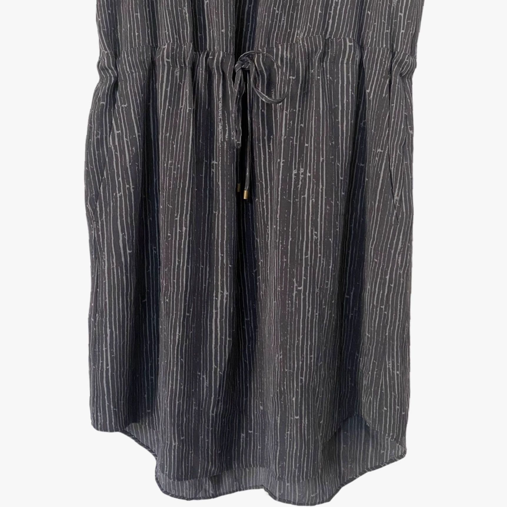 Eileen Fisher VINTAGE Eileen Fisher Sleeveless Silk Dress Women Petite Small Gray Short Tank Dress Casual Party Size S / US 4 / IT 40 - 7 Thumbnail