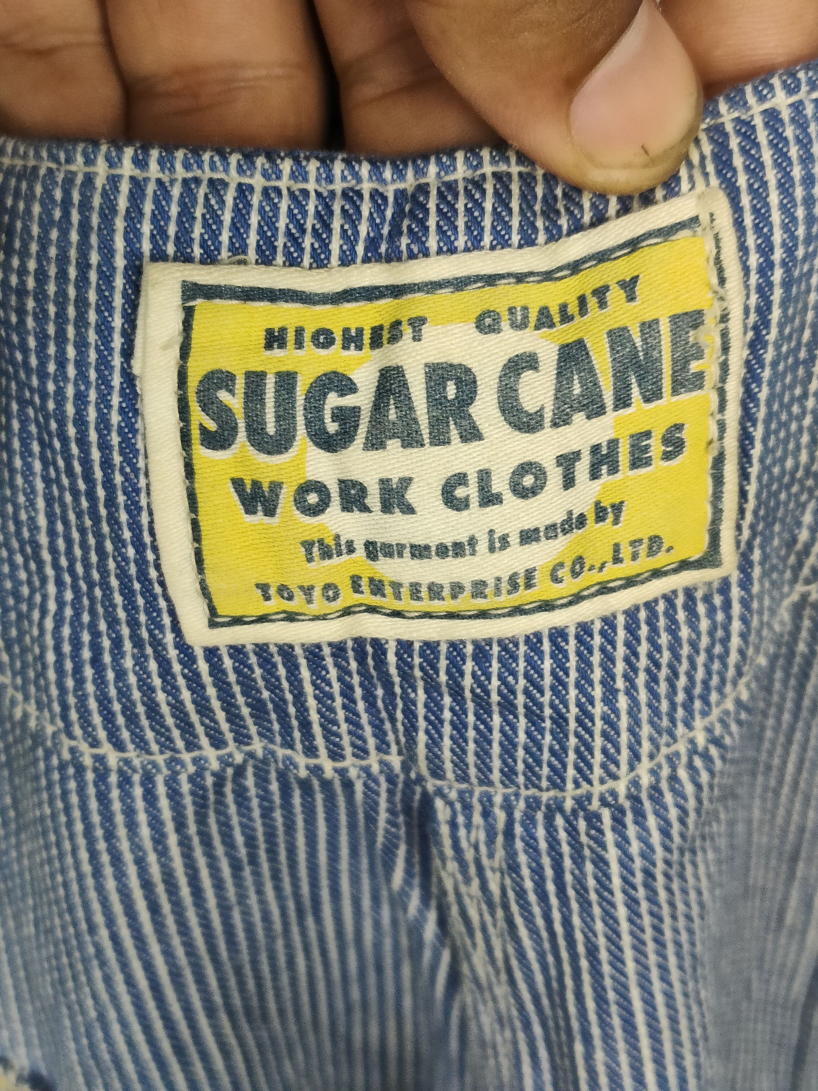 Sugar Cane Sugar Cane Hickory Overall Denim Size US 36 / EU 52 - 6 Thumbnail