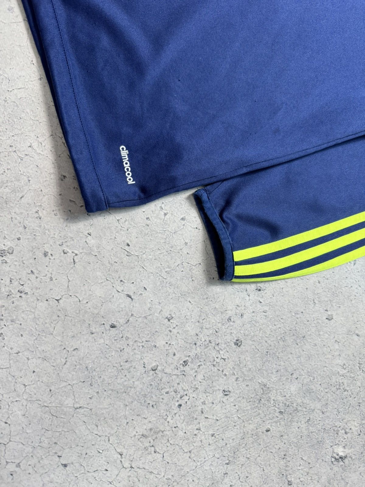 Adidas Adidas FC Swansea City 1/4 Zip Football Sweatshirt 2013/2014 Size US XXL / EU 58 / 5 - 4 Thumbnail