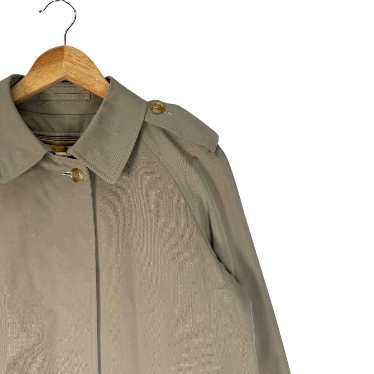 Burberry × Burberry Prorsum × Vintage ☀️BURBERRYS NOVA CHECK TRENCH COAT JACKET Size M / US 6-8 / IT 42-44 - 4 Thumbnail