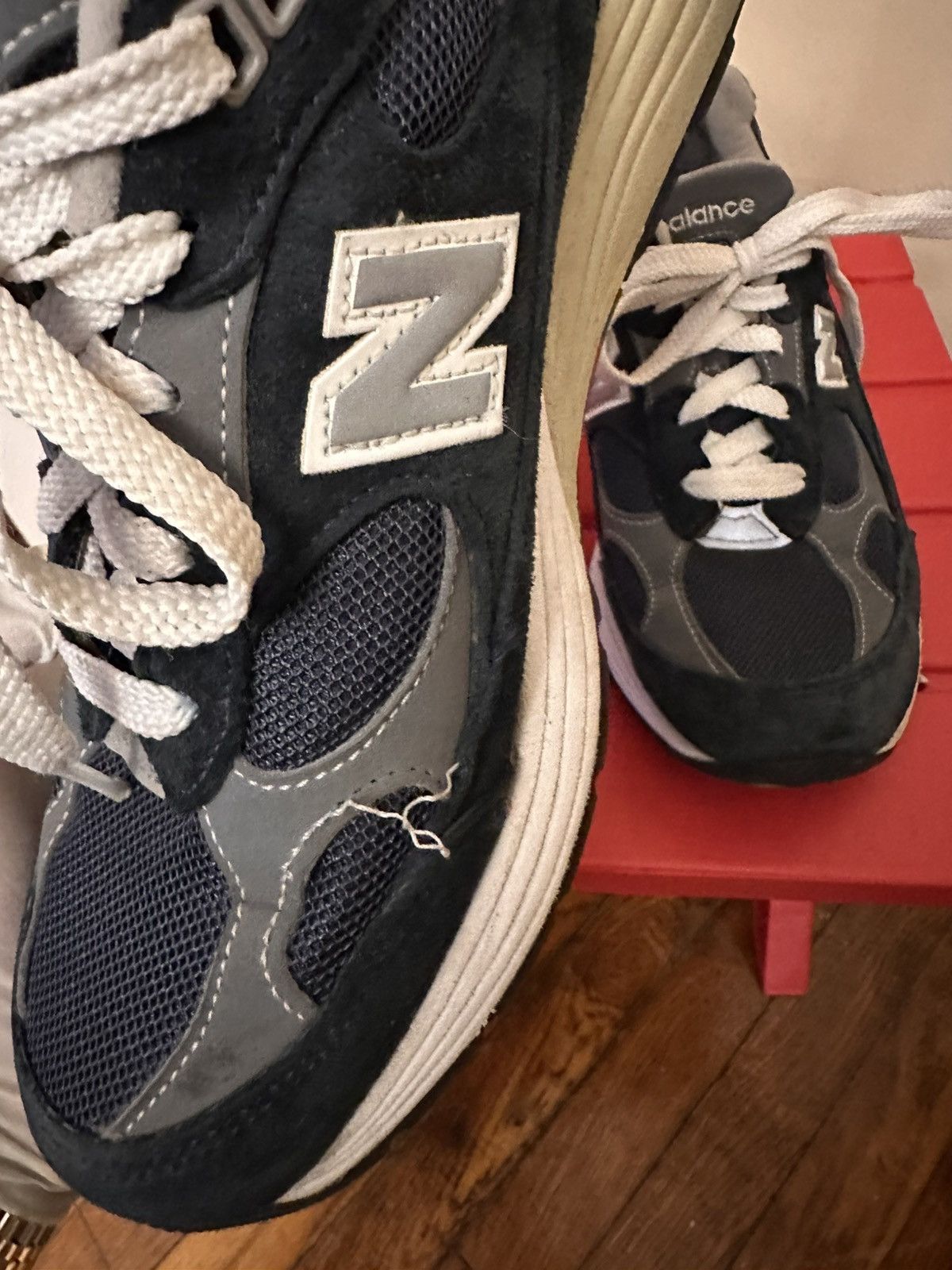 New Balance New Balance 992 Women's Sneakers Blue & Grey Size US 7.5 / IT 37.5 - 4 Thumbnail