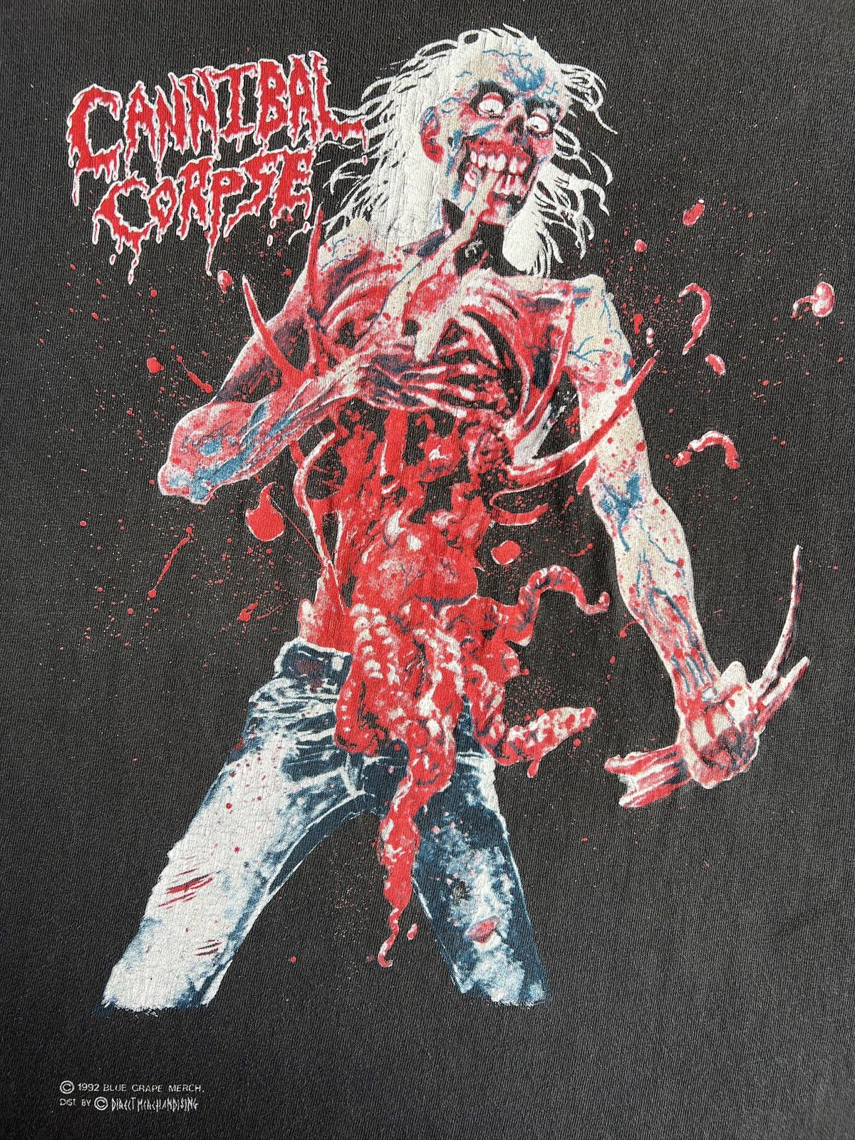 1990s Cannibal Corpse Eaten Back To Life Band Tee