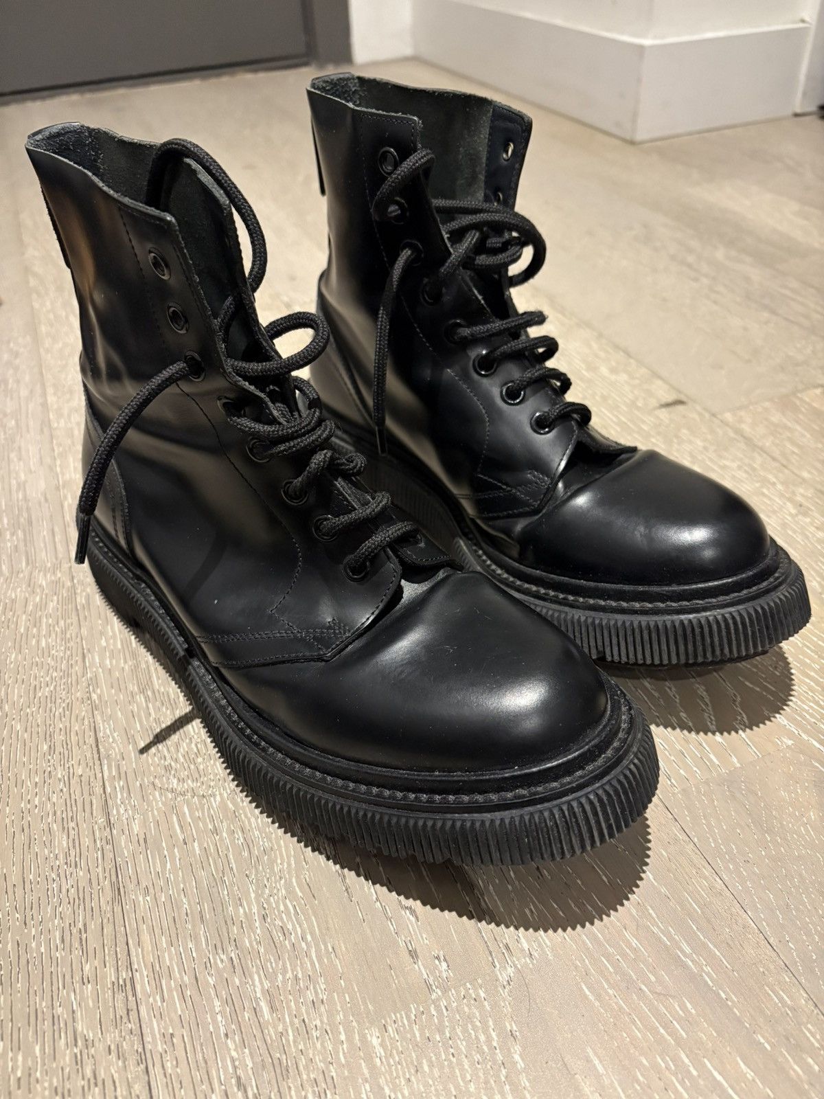 Adieu Paris Adieu type 165 combat boots, size US 8 Size US 8 / EU 41 - 1 Thumbnail