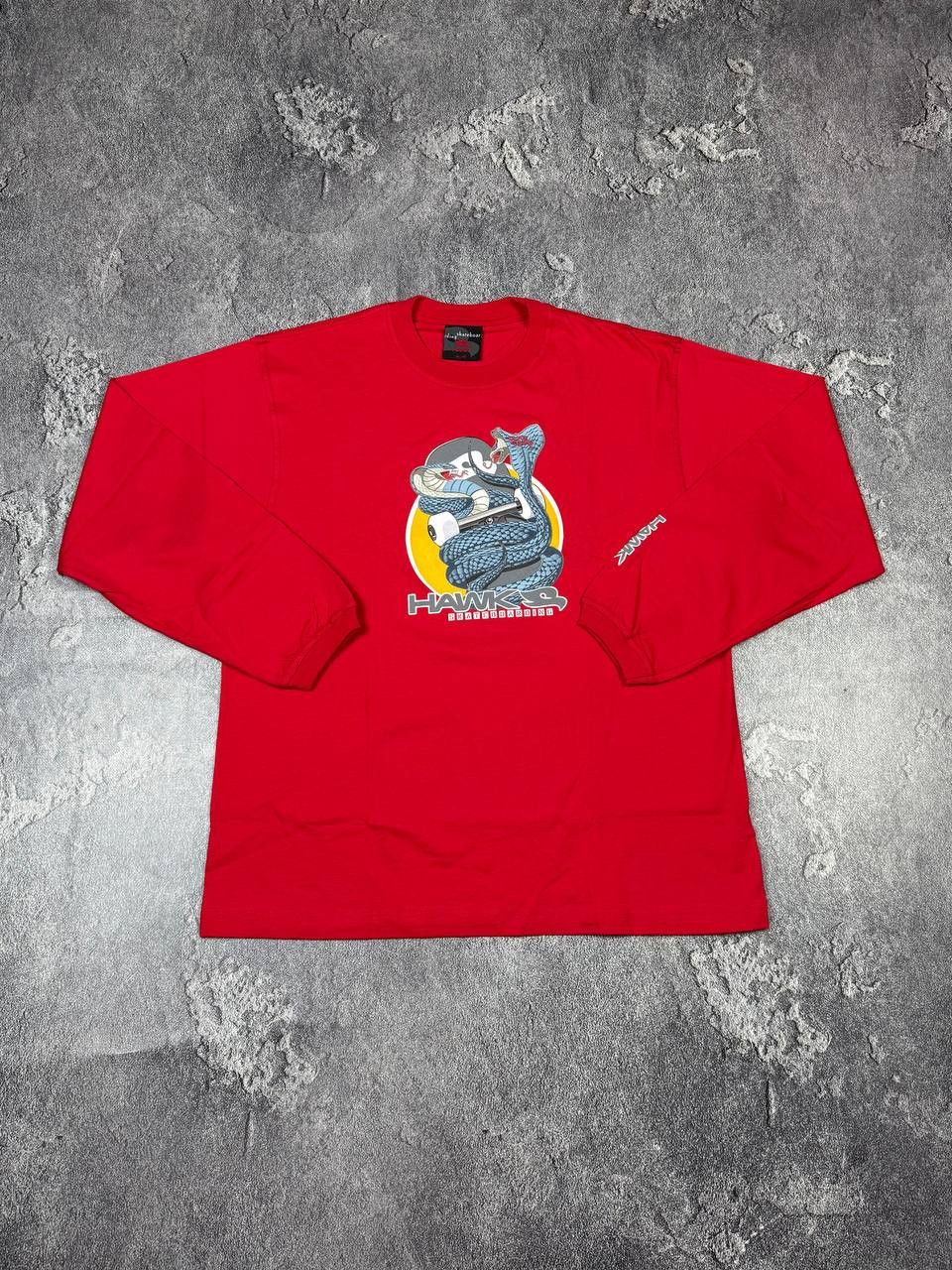 Billabong Y2K Tony Hawk Red Longsleeve Size US XL / EU 56 / 4 - 3 Thumbnail
