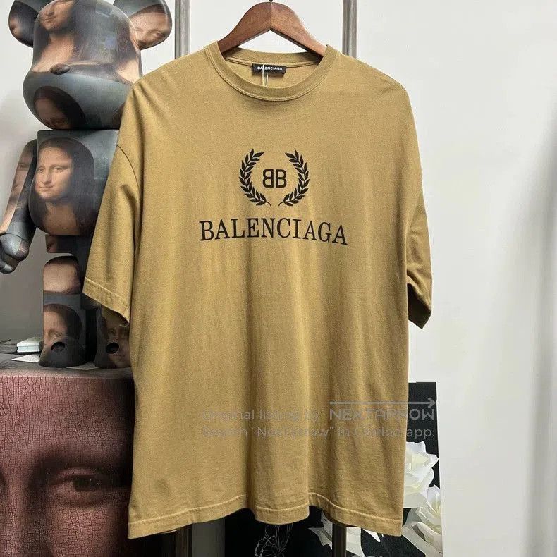 Balenciaga Balenciaga Wheat Ear Short Sleeve Tee. Size US M / EU 48-50 / 2 - 1 Thumbnail