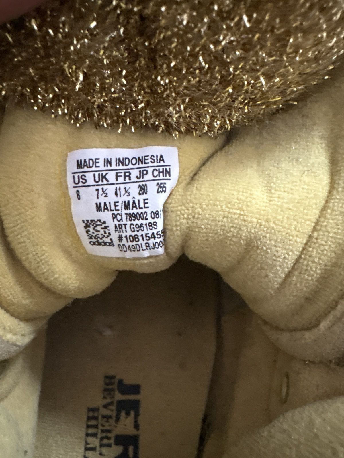 Jeremy Scott Gold Teddy Bear Size US 8 / EU 41 - 3 Thumbnail