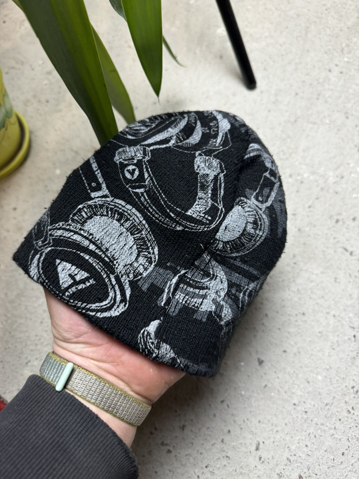 Airwalk × Vintage Vintage Y2K Airwalk Monogram Sk8 Skater Beanie Japanese Hat Size ONE SIZE - 4 Thumbnail