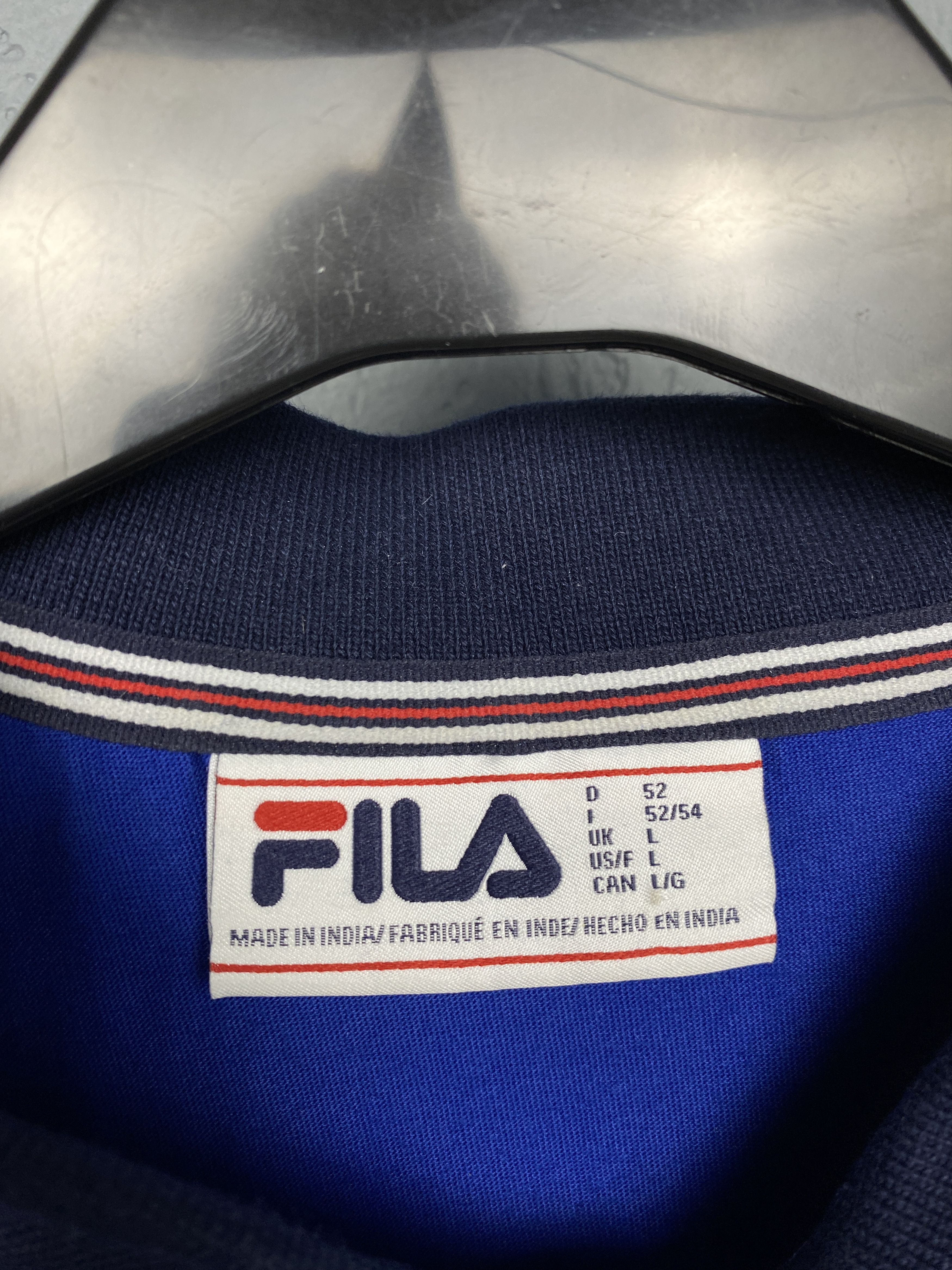 Fila Fila White Line Vintage Mens Polo Shirt Size US L / EU 52-54 / 3 - 4 Thumbnail
