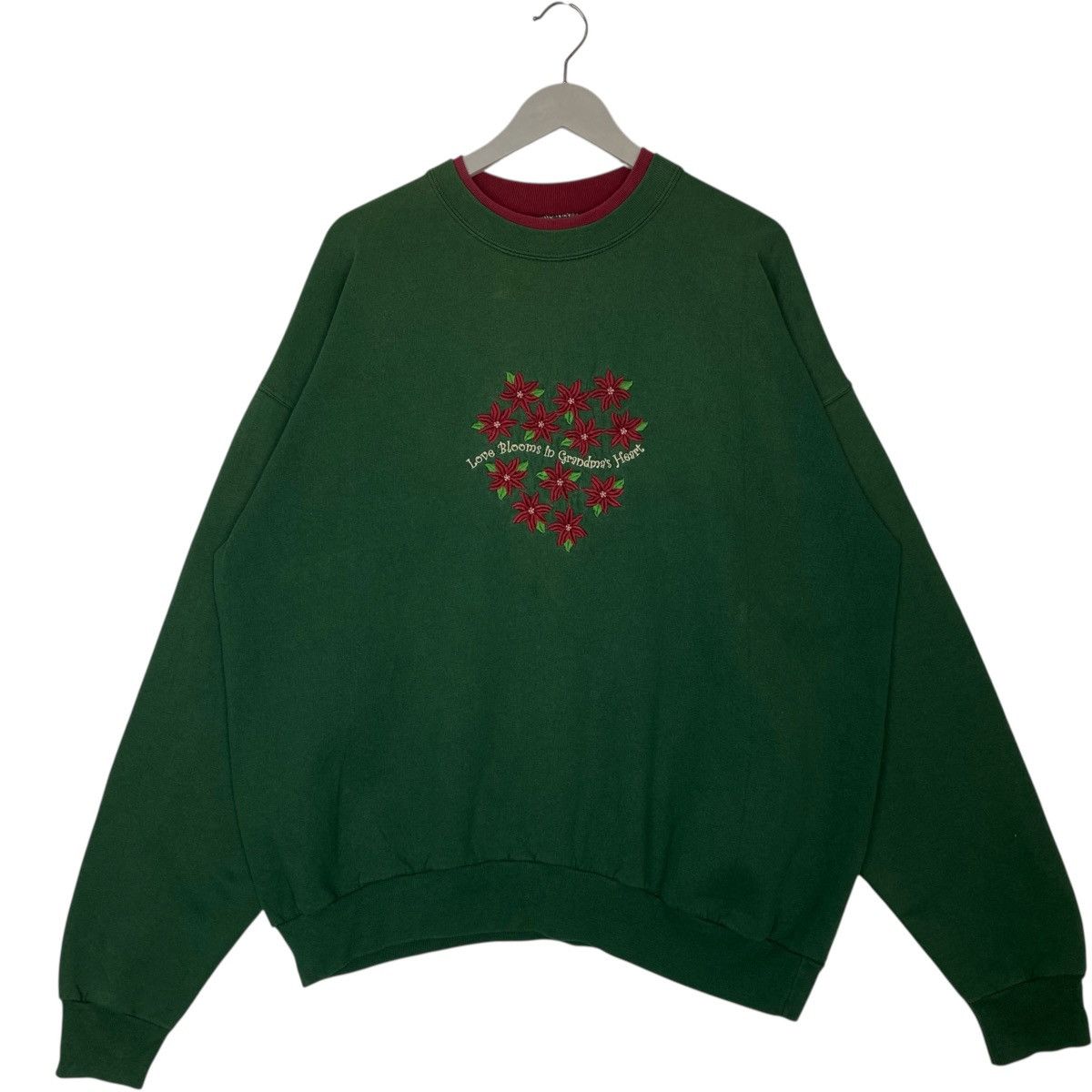 Other Vintage 90s Love Blooms In Grandma’s Sweatshirt Crewneck Size US L / EU 52-54 / 3 - 1 Thumbnail