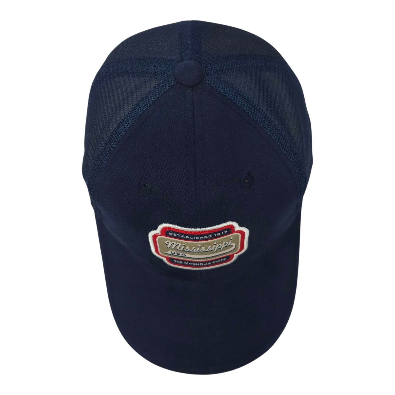American Needle Mississippi Magnolia State Mesh Back Tuck Strap Cap Trucker Size ONE SIZE - 6 Thumbnail