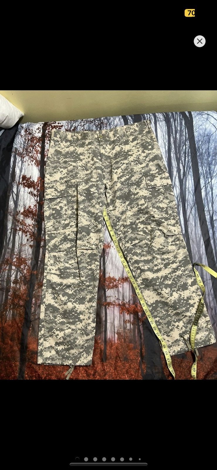Vintage ***FINAL DROP***RARE 90s DIGI CAMO ROTHCO CARGO PANT XL Size US 43 - 1 Thumbnail