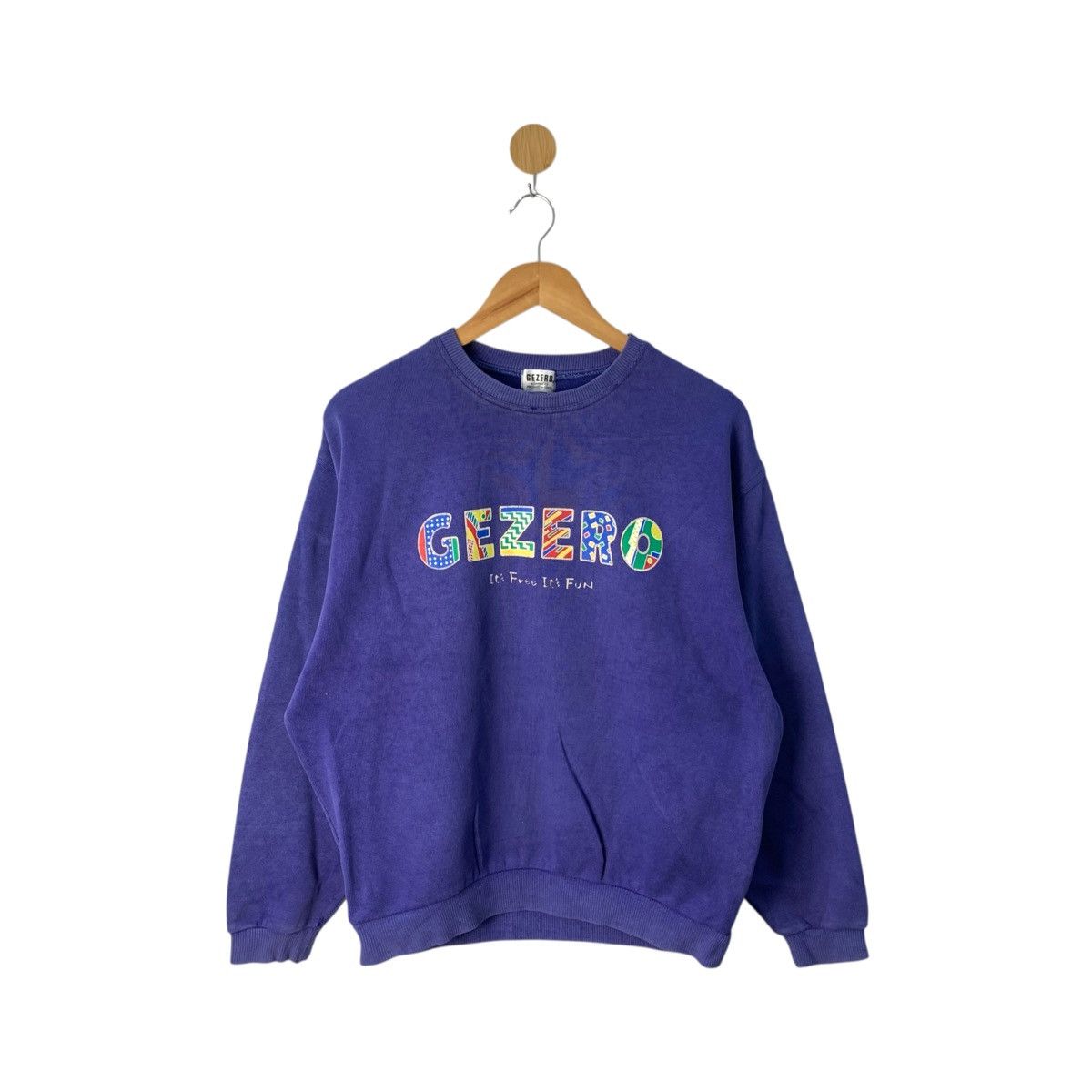 Asics Gezero Sweatshirt Jumper Embroidery Logo Size L Size US L / EU 52-54 / 3 - 1 Thumbnail