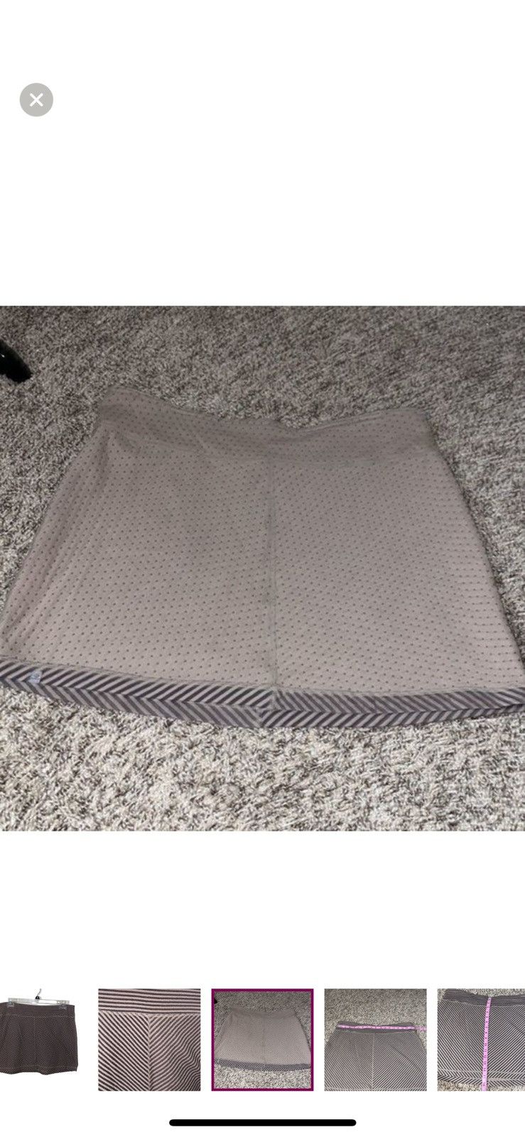 Merrell Merrell large Finley reversible knit skirt Size 34" / US 12 / IT 48 - 4 Thumbnail