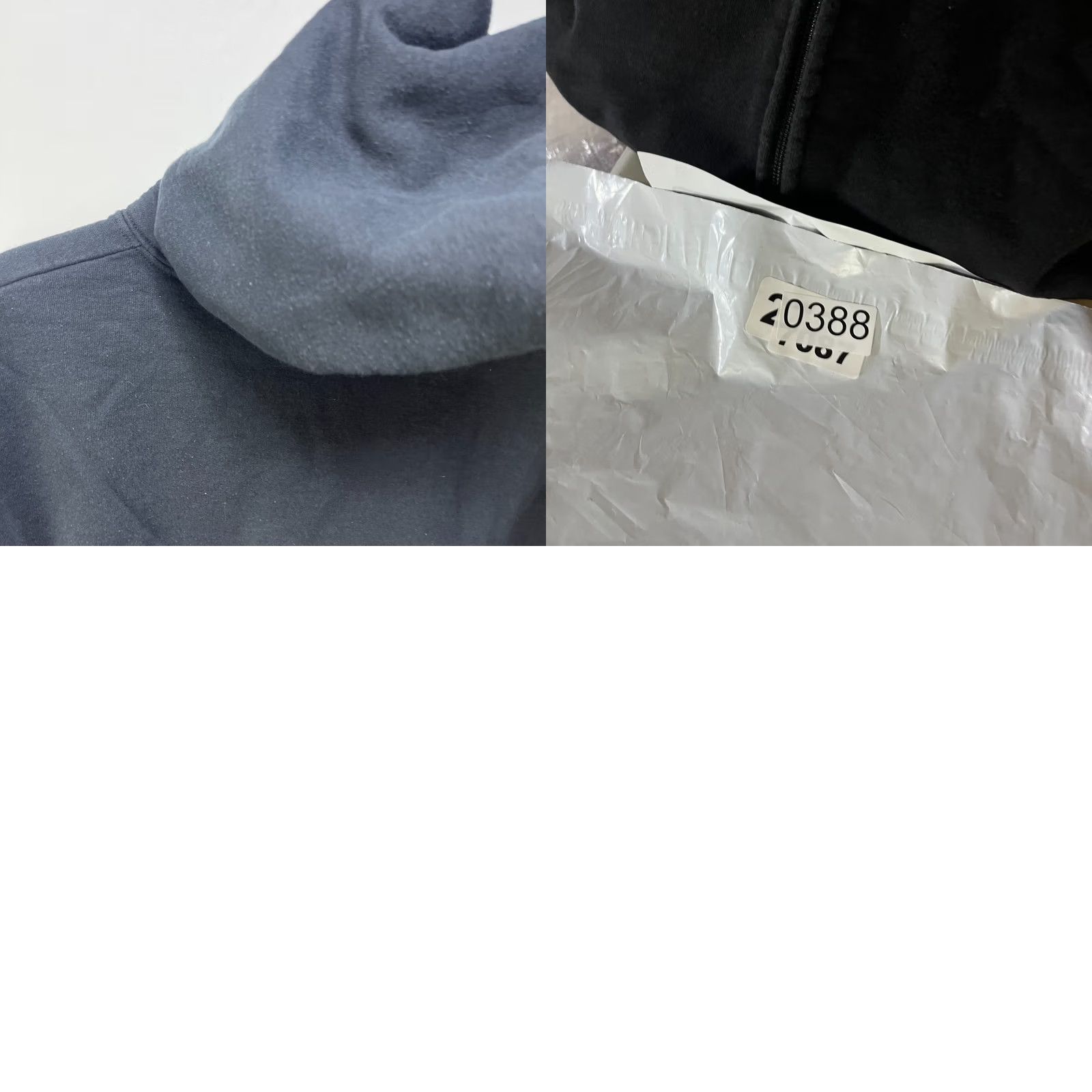 Jerzees VINTAGE JERZEES Black Blank Faded Hoodie XL Size US XL / EU 56 / 4 - 8 Thumbnail