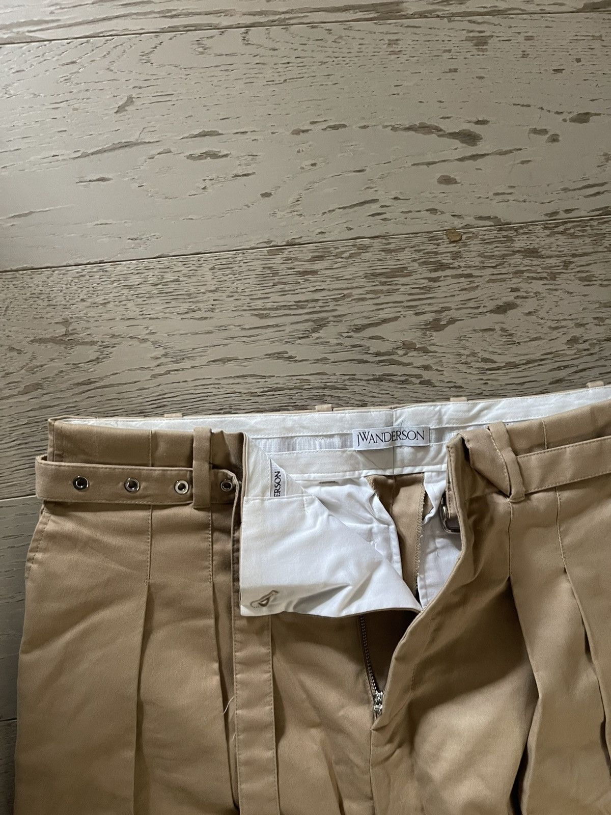 JW Anderson Pleated Wide-Leg Trousers Size US 32 / EU 48 - 2 Thumbnail